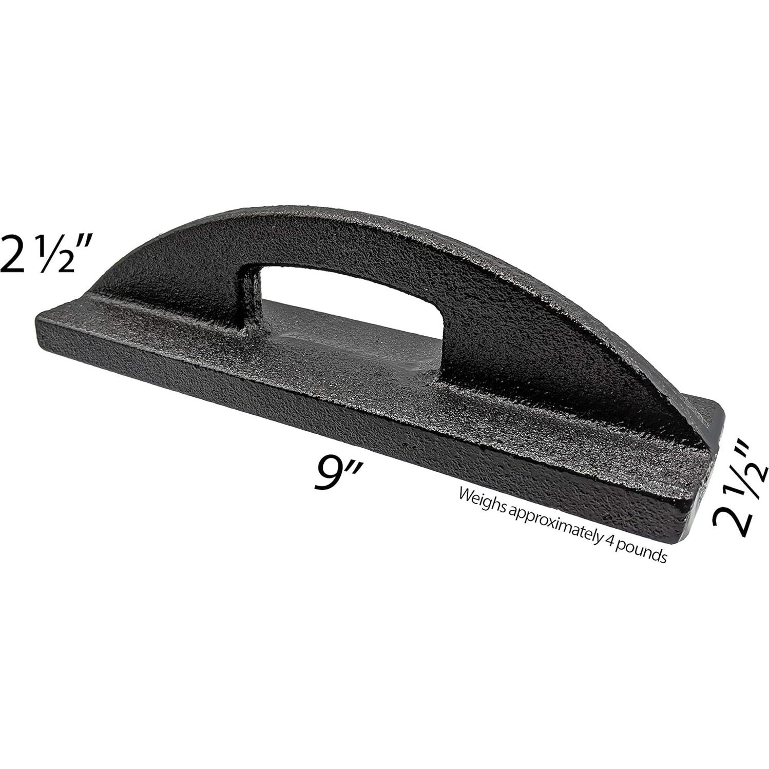 Peso de Patrón de Tela Universal - 1.81 kg Hierro Fundido (2 Pesos)