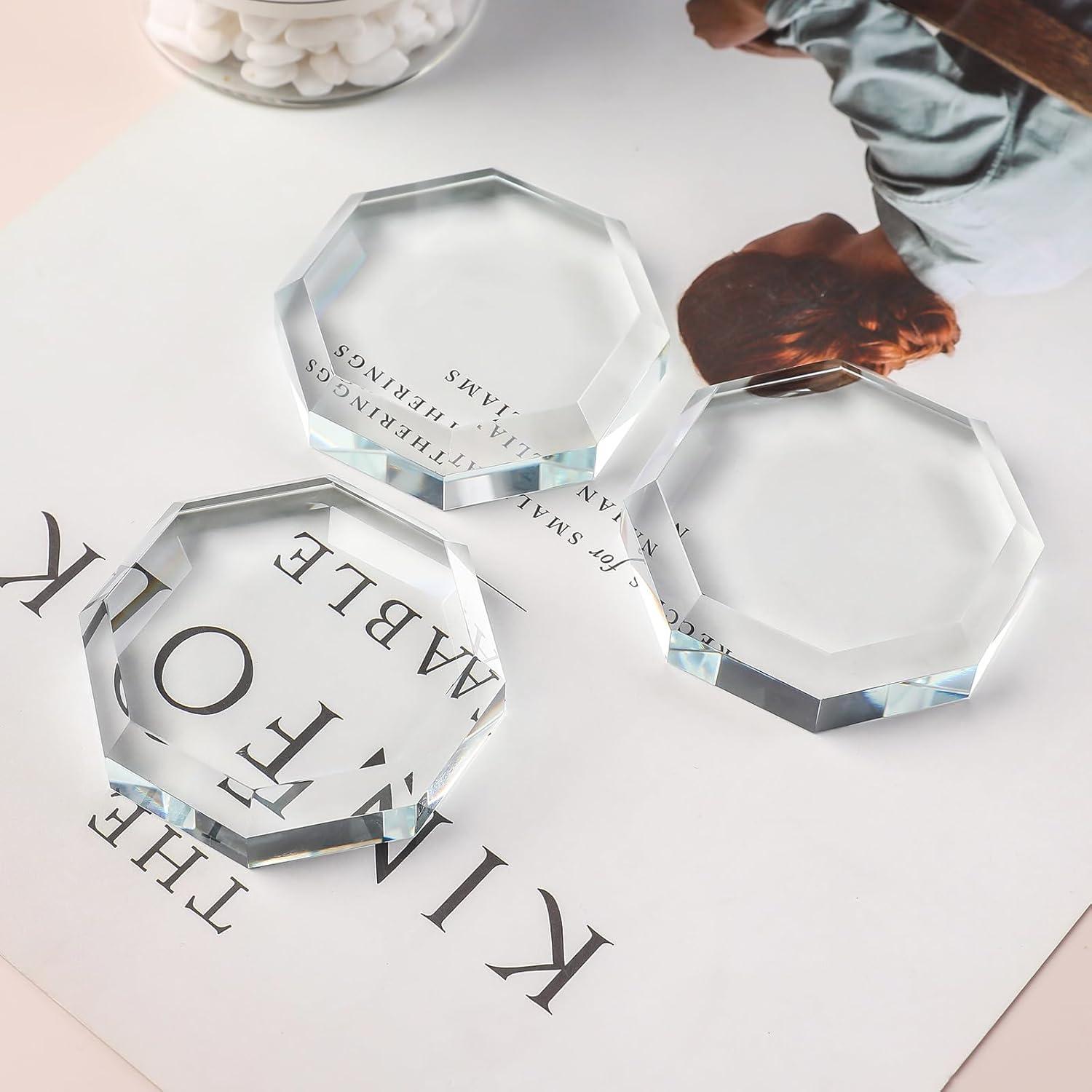 Pesas de Vidrio para Costura LONGWIN 4 Pcs 60mm 104g