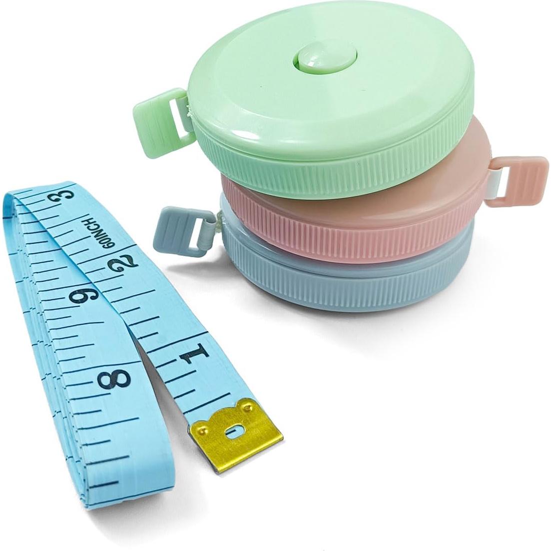 Paquete de 4 Cintas Métricas Genérico 152.4 cm para Costura