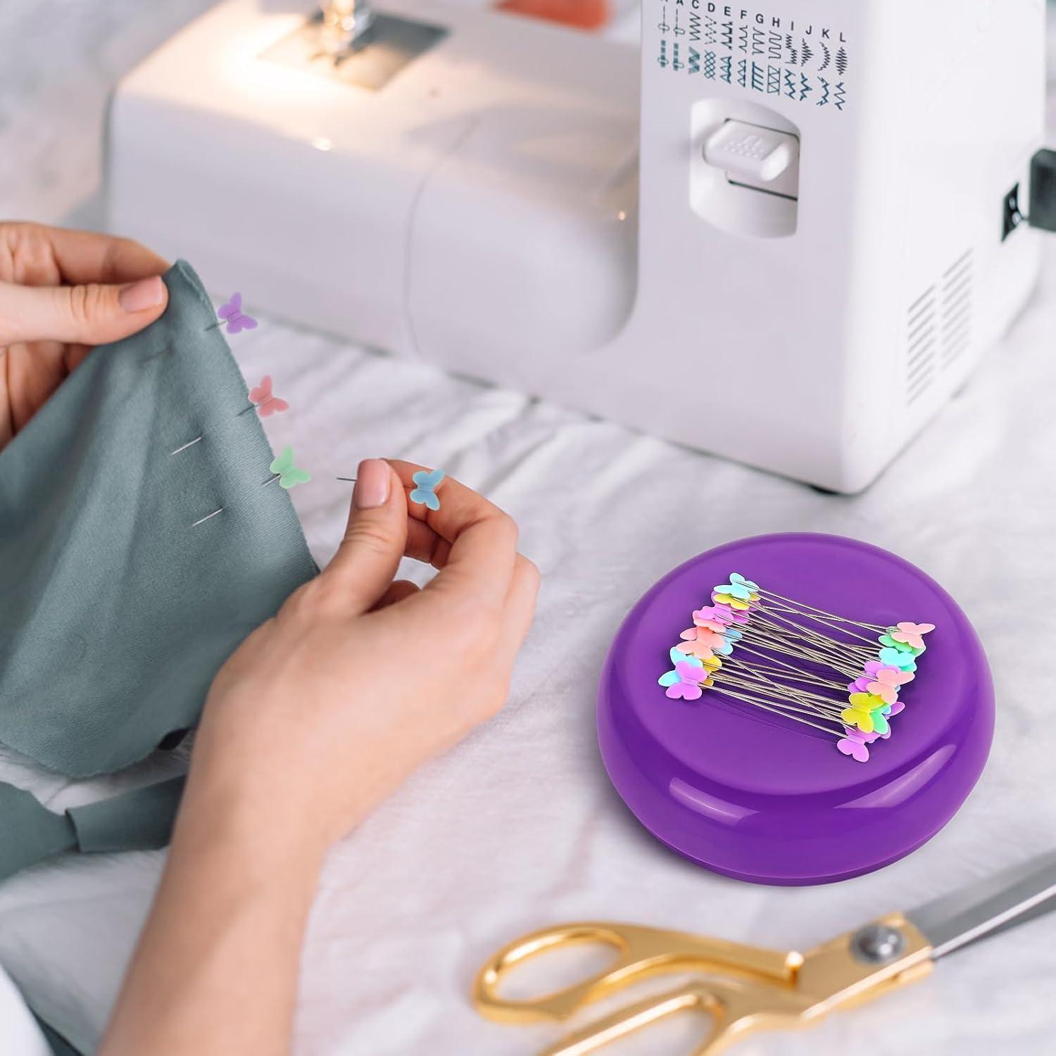 Almohadilla Magnética Oukitoymer con 100 Alfileres de Costura