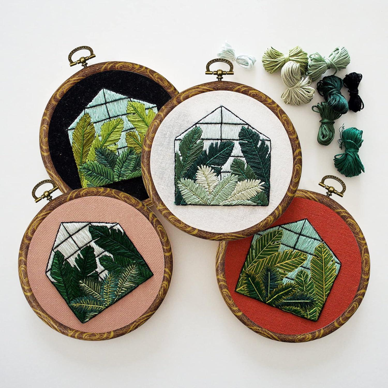 Aros de Bordado Redondos Guofa 5 Piezas 12.7 cm Duraderos