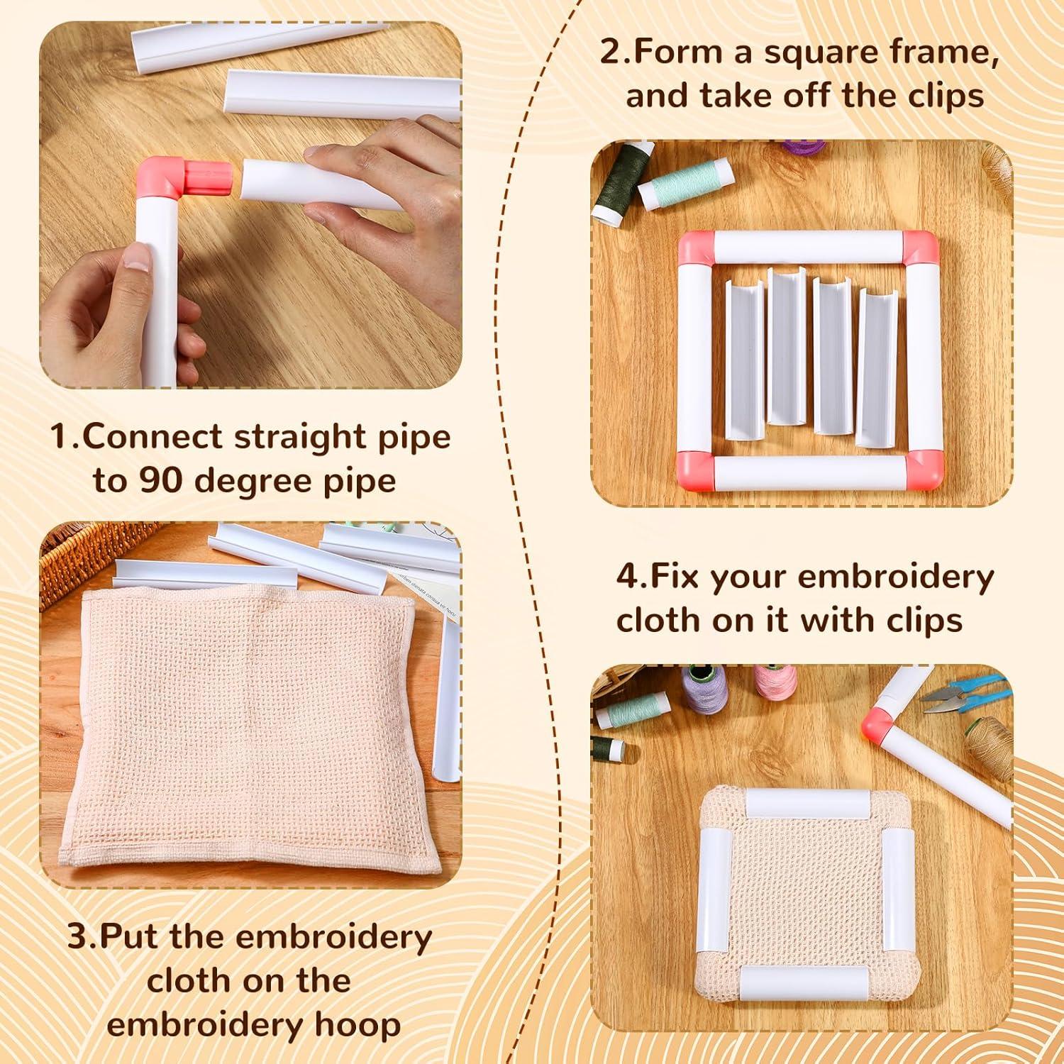 Aros de Bordado Janinka 3 Pcs 15.24-20.32-27.94 cm