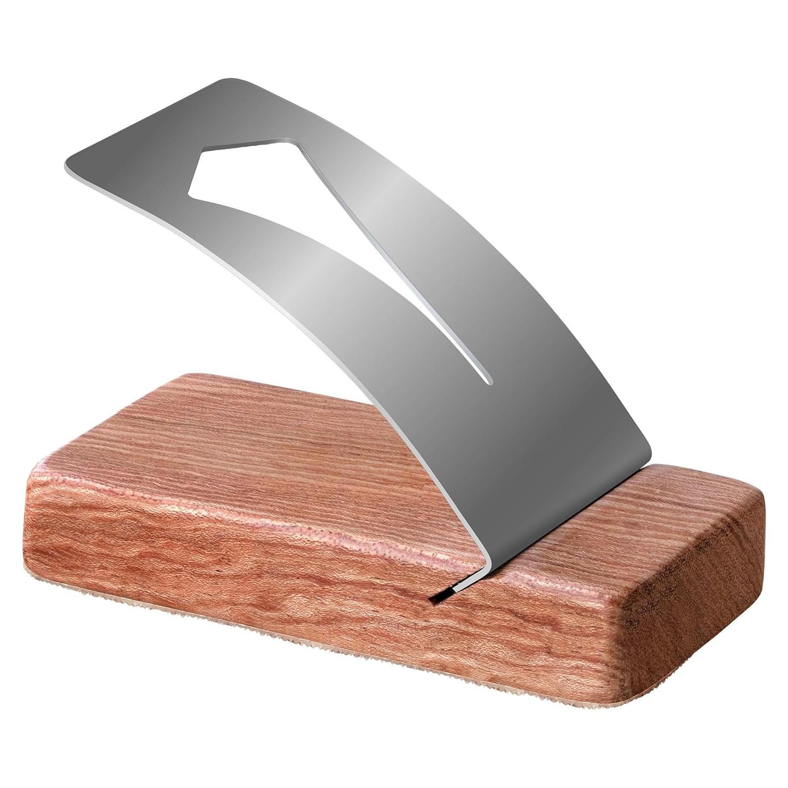 Herramienta Jig para Cremallera Savina - Acero Inoxidable y Madera Dura