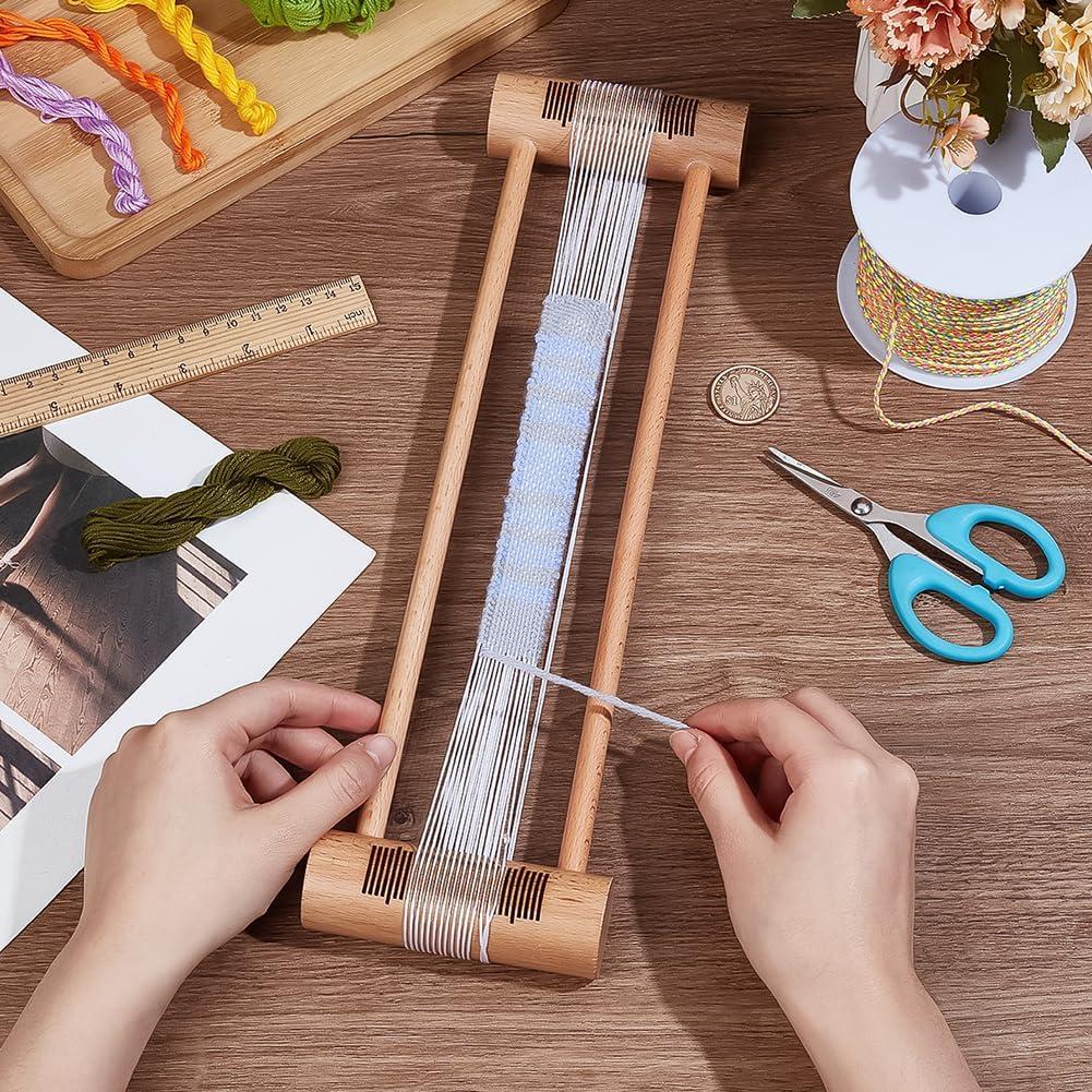 Herramienta de Tejido de Madera BENECREAT 37cm para Manualidades