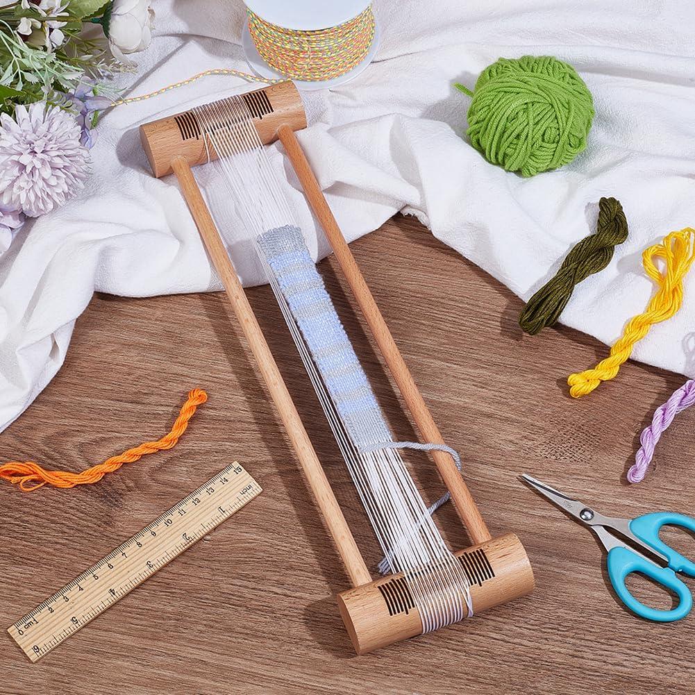 Herramienta de Tejido de Madera BENECREAT 37cm para Manualidades
