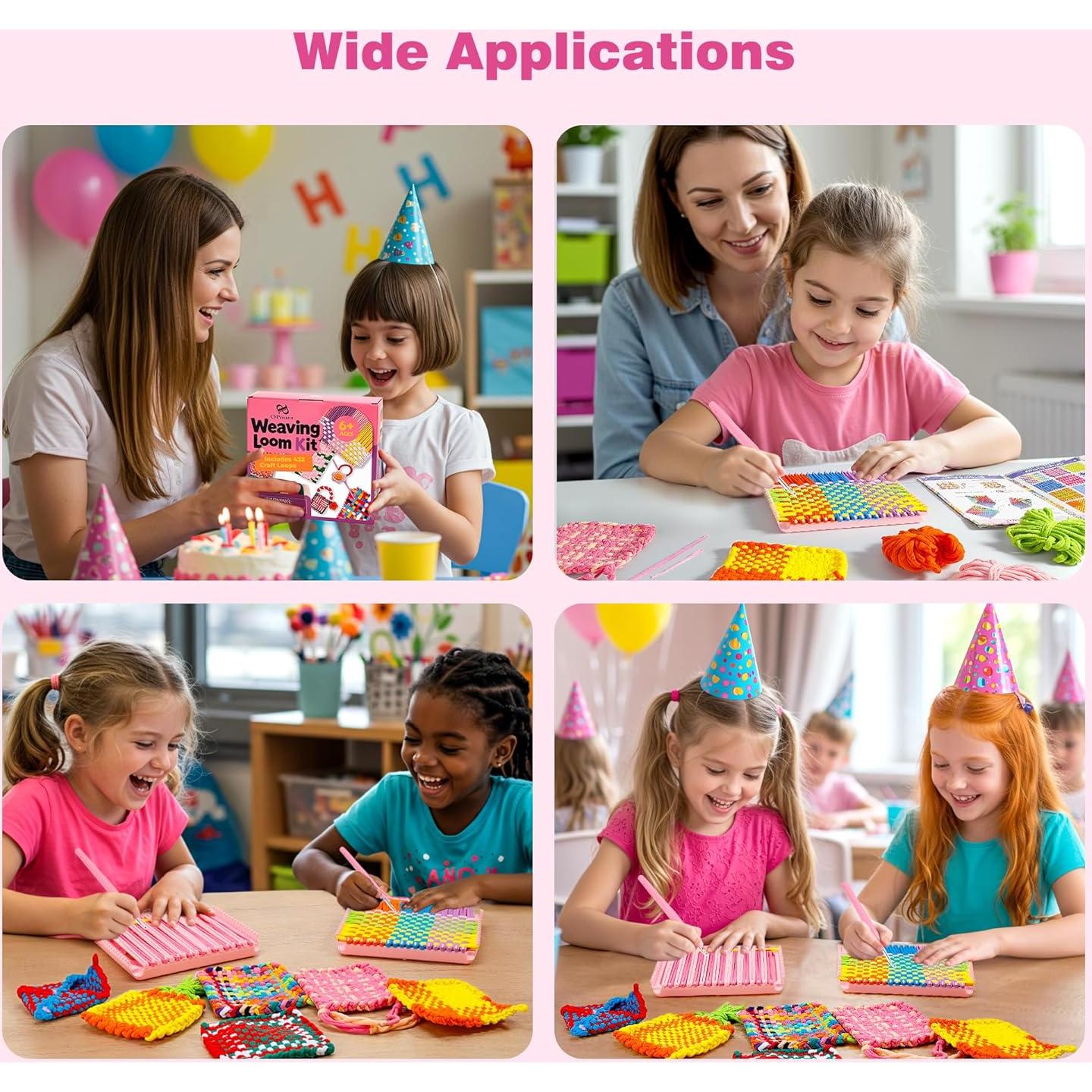 Kit de Telar PP OPOUNT 18.5 cm con 432 Laços de Manualidades