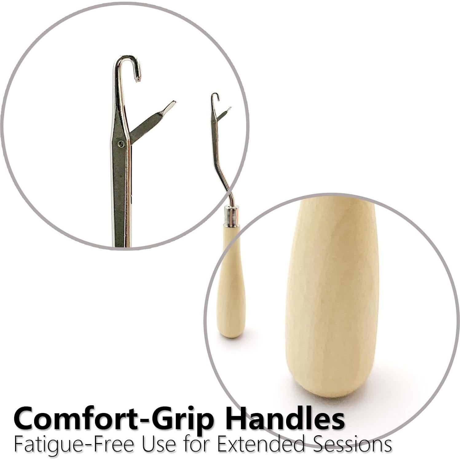 Conjunto de Ganchos de Cierre Qgond 5PCS para Dreadlocks y Manualidades