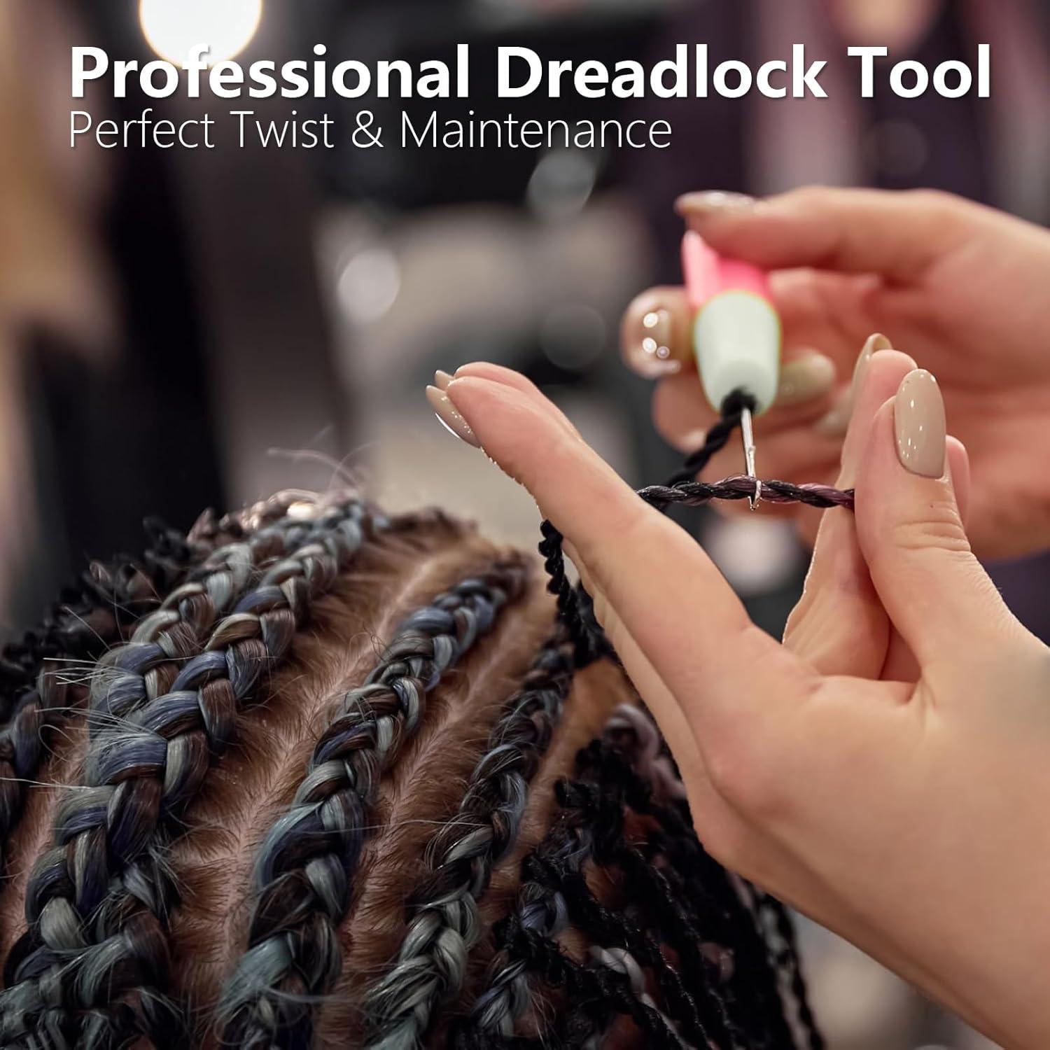 Conjunto de Ganchos de Cierre Qgond 5PCS para Dreadlocks y Manualidades