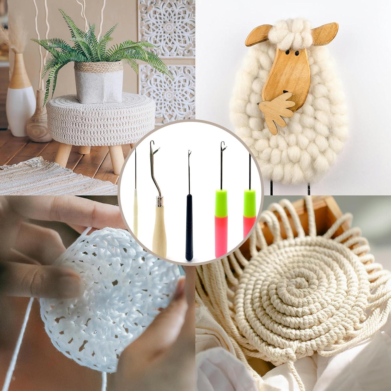 Conjunto de Ganchos de Cierre Qgond 5PCS para Dreadlocks y Manualidades