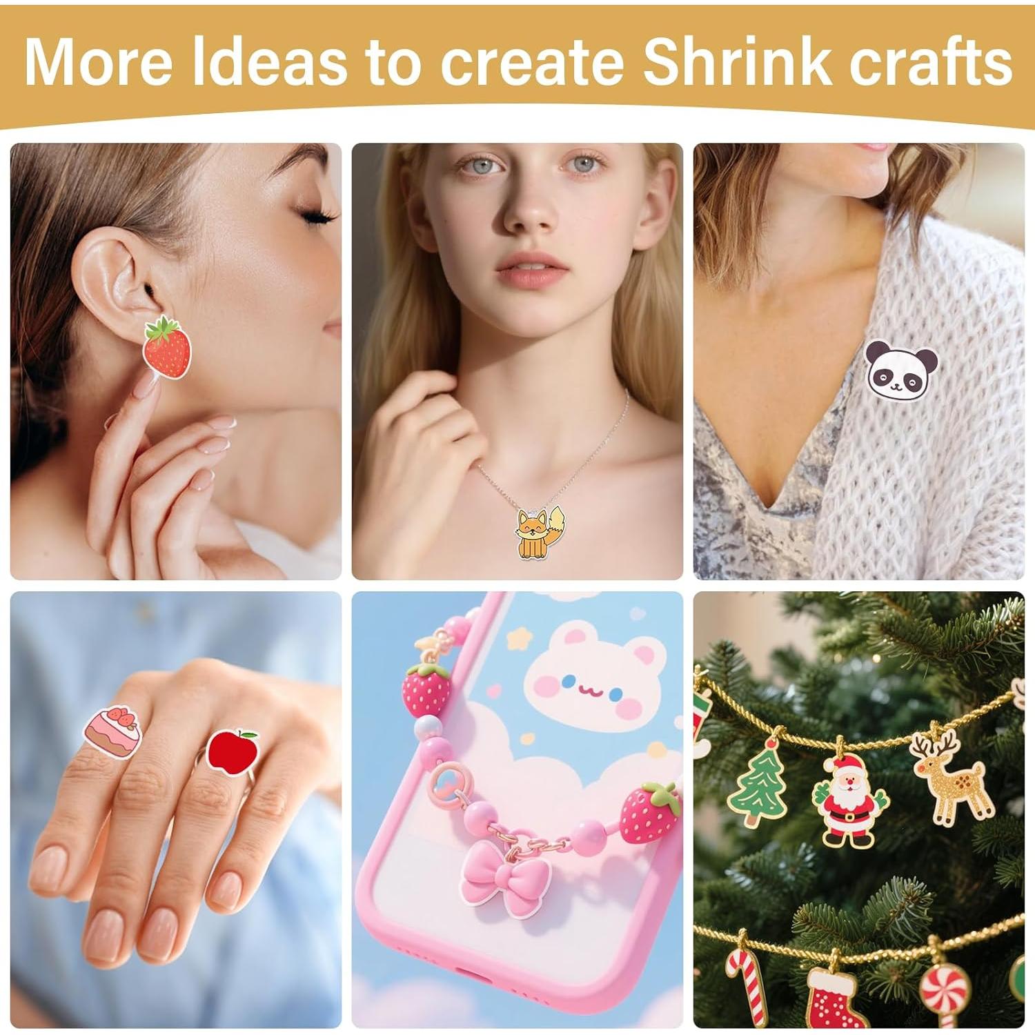 Kit de Manualidades CRTWDMAN 161 Piezas - Hojas Retráctiles 20.1x14.5cm