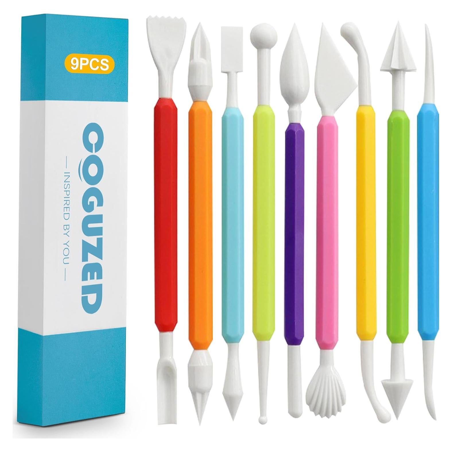 Kit de Herramientas de Escultura en Arcilla CoguZed 9 Piezas