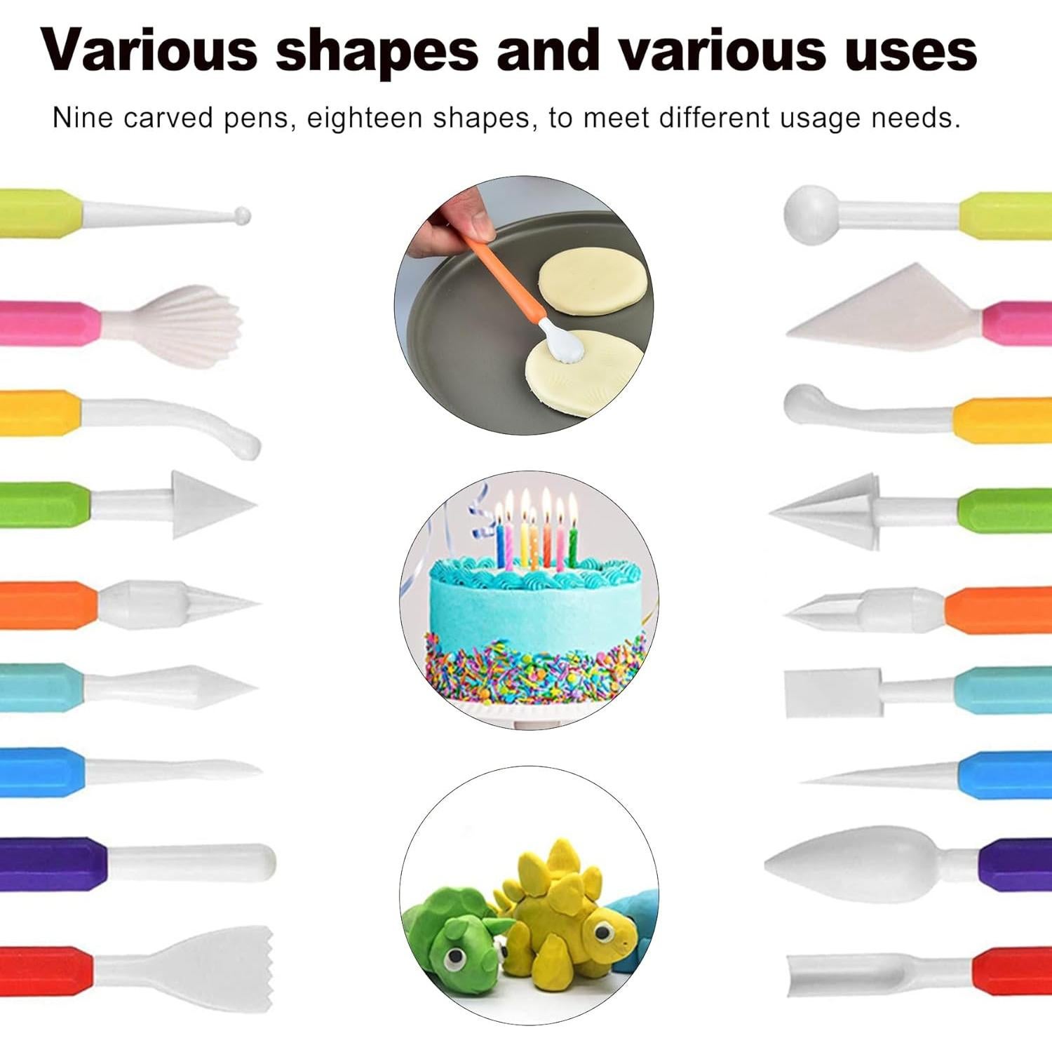 Kit de Herramientas de Escultura en Arcilla CoguZed 9 Piezas