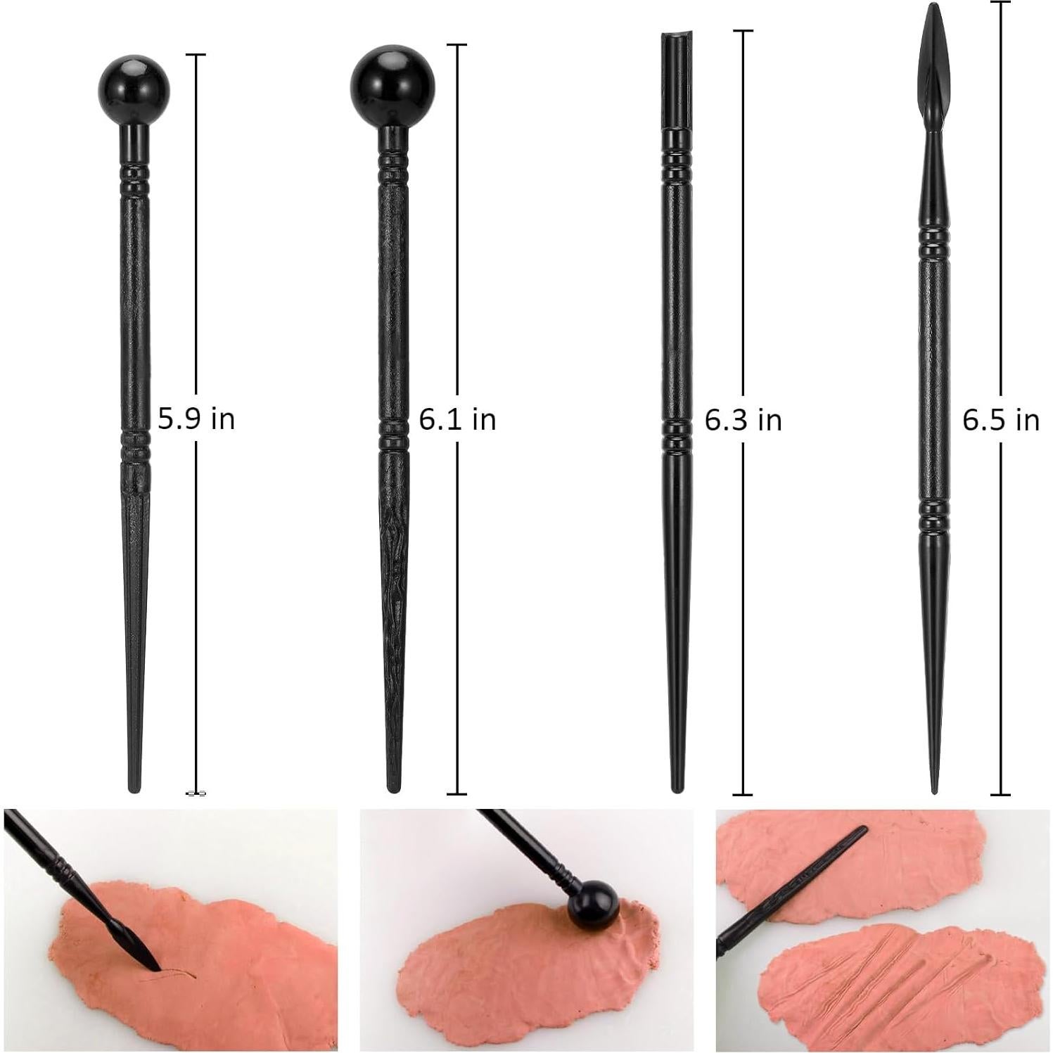 Kit de Herramientas de Arcilla Blisstime 28 Piezas para Escultura