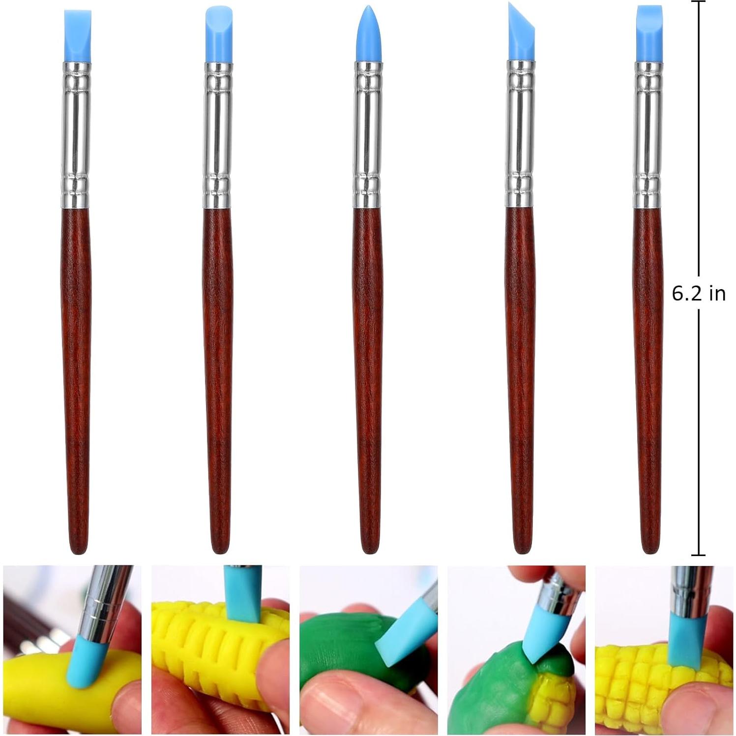 Kit de Herramientas de Arcilla Blisstime 28 Piezas para Escultura