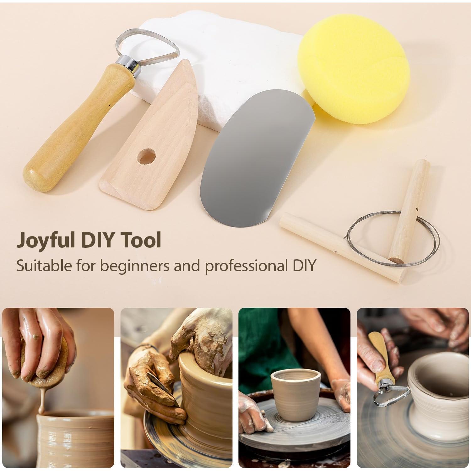 Juego de Herramientas de Escultura en Cerámica Tovotum 32PCS