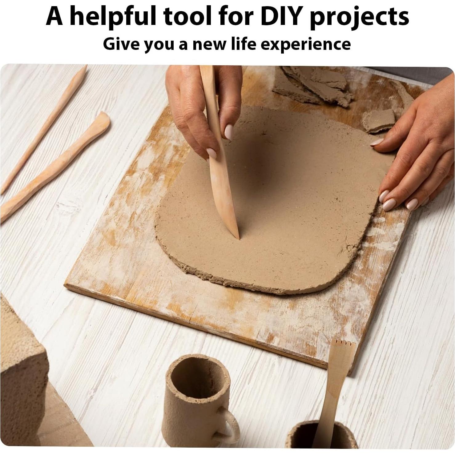 Juego de Herramientas de Escultura en Cerámica Tovotum 32PCS