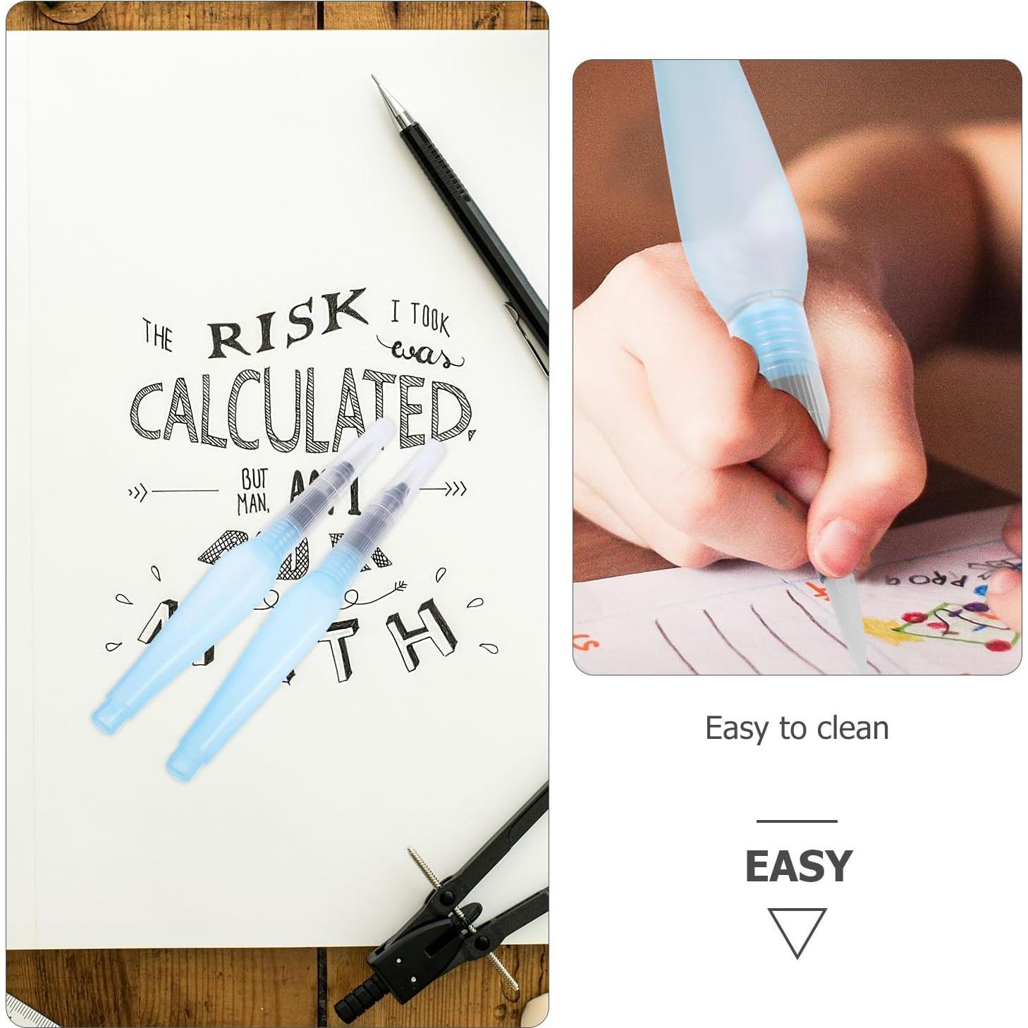 Marcadores de Acuarela EXCEART 3 Piezas Reutilizables 15cm