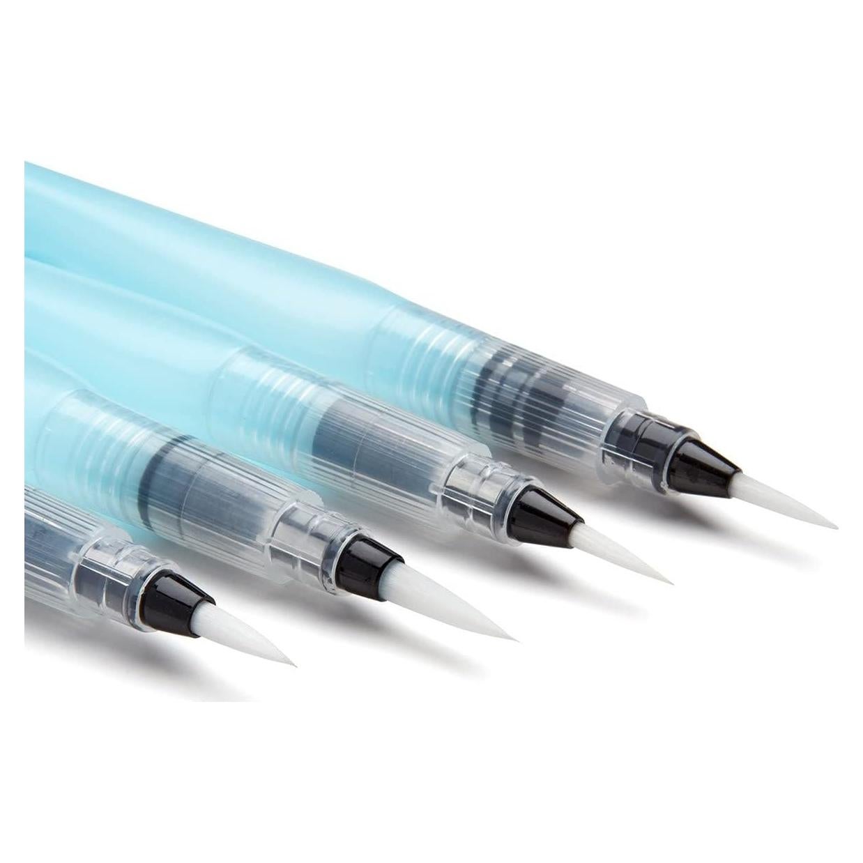 Set de 4 Estilográficas de Agua KINGART con Puntas Variadas