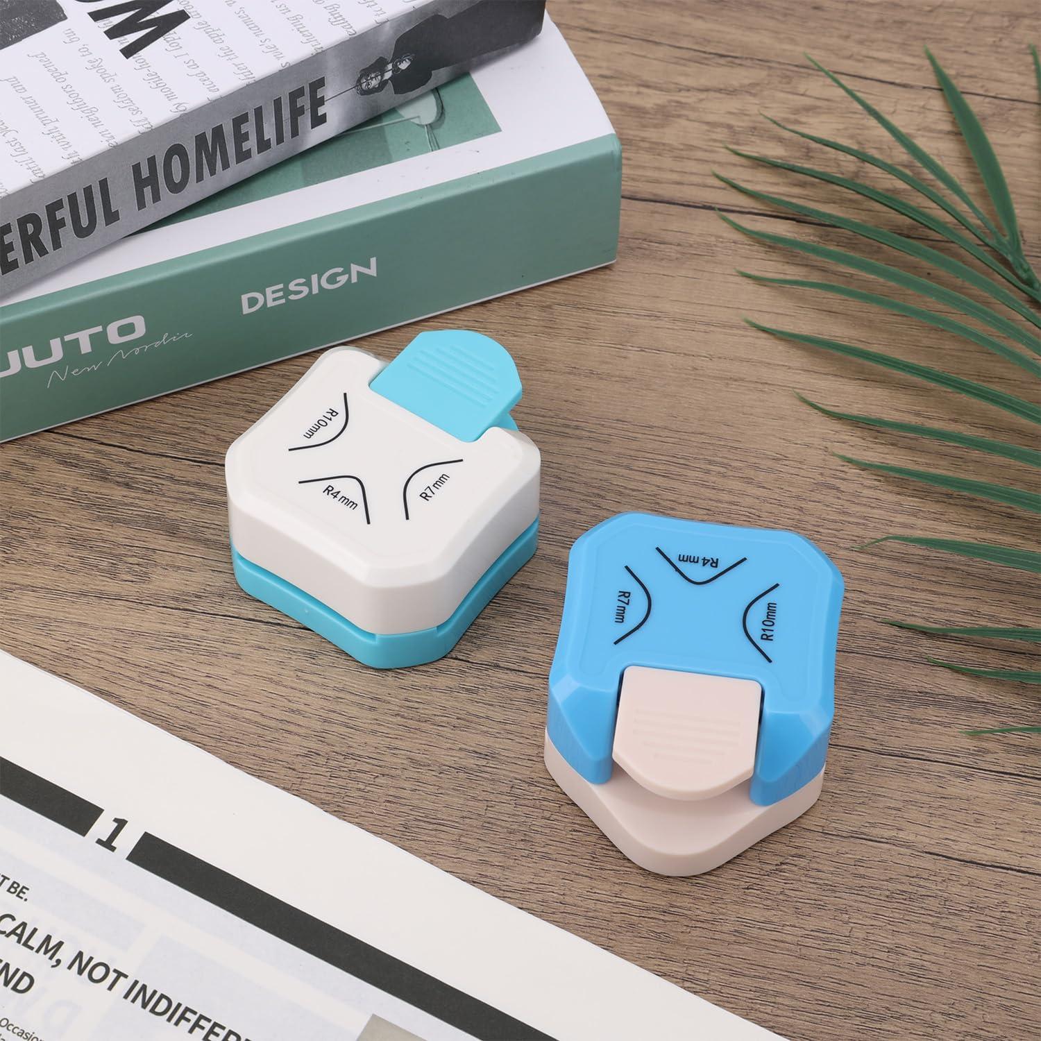 Troquelador de Esquinas Redondeadas 3 en 1 Lasuroa - 2 Piezas