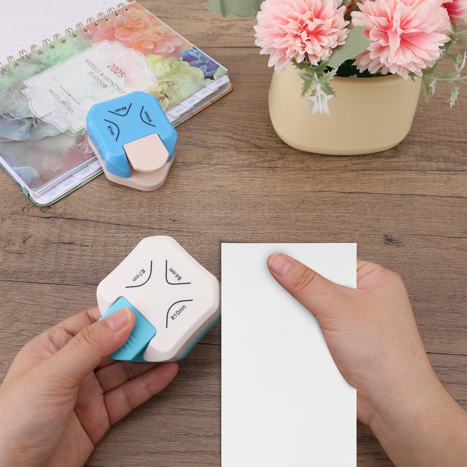 Troquelador de Esquinas Redondeadas 3 en 1 Lasuroa - 2 Piezas