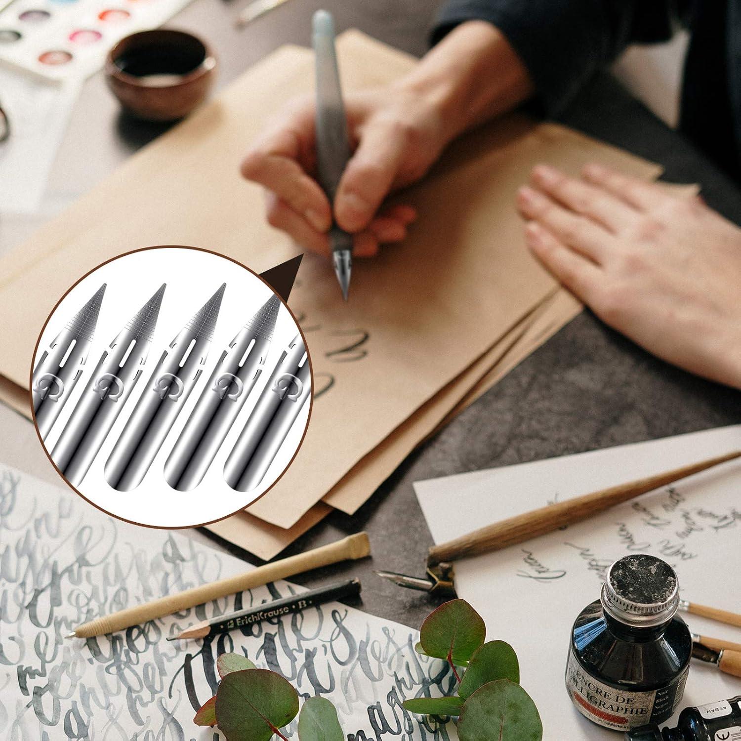 Conjunto de 10 Plumillas de Cómic Modelo G Zonon - Duraderas y Flexibles