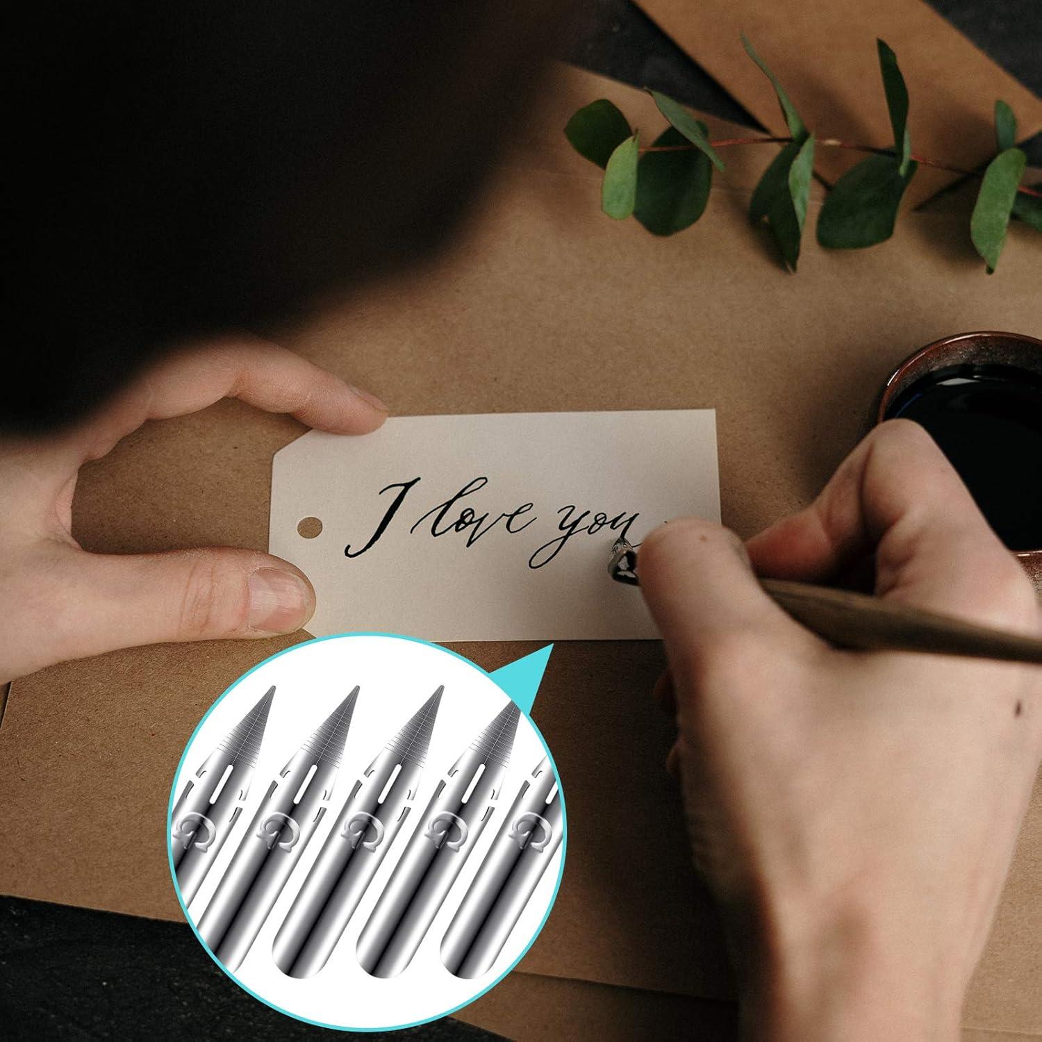 Conjunto de 10 Plumillas de Cómic Modelo G Zonon - Duraderas y Flexibles