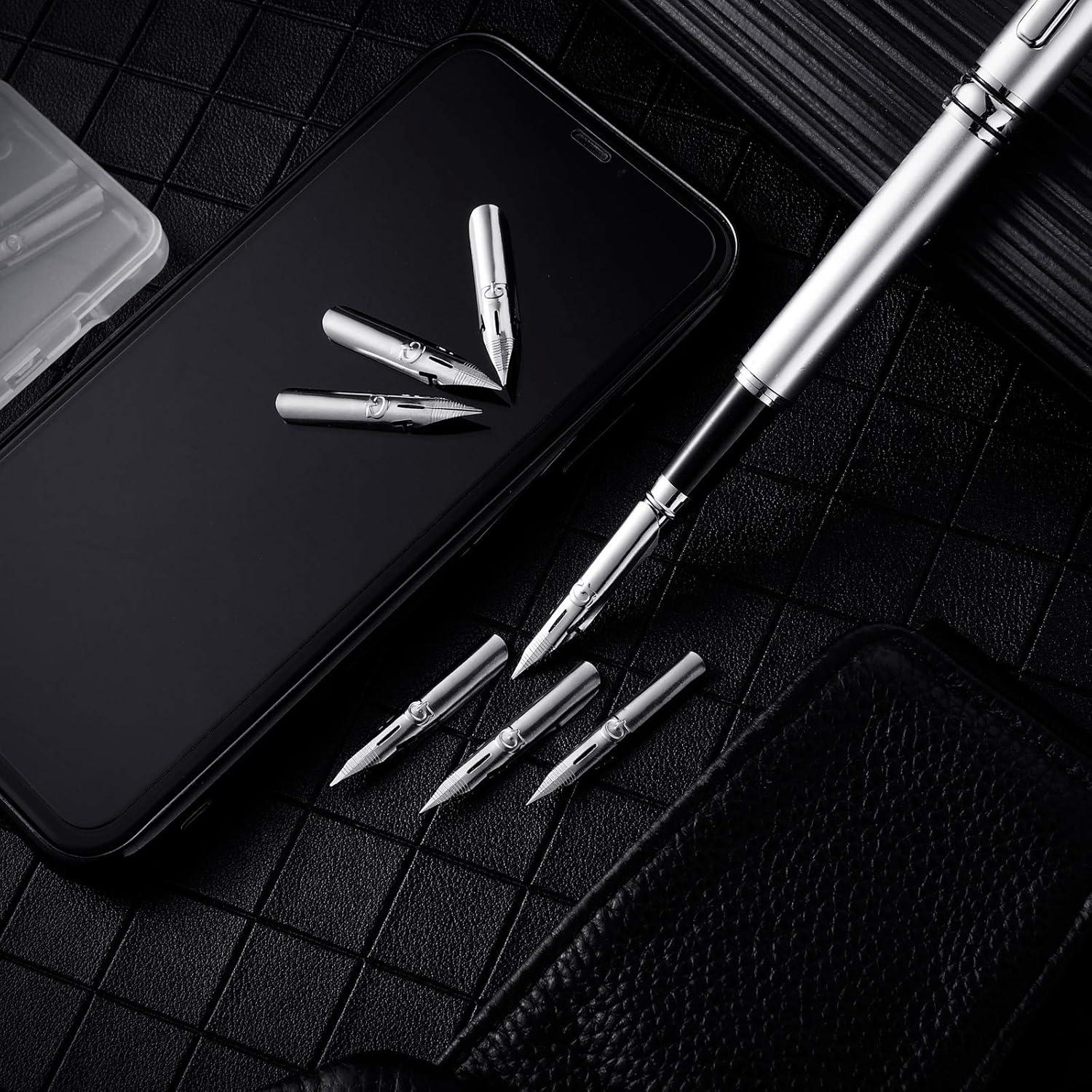 Conjunto de 10 Plumillas de Cómic Modelo G Zonon - Duraderas y Flexibles