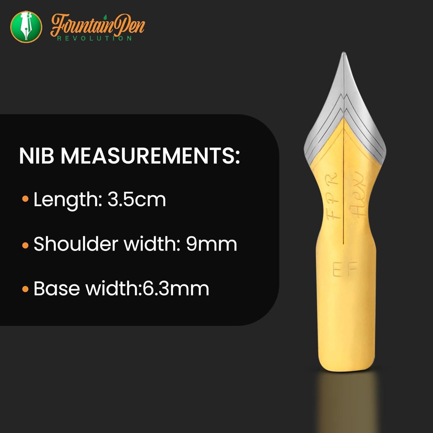 Pluma Fuente FPR #6 Dos Tonos EF Ultra Flex - Acero Inoxidable