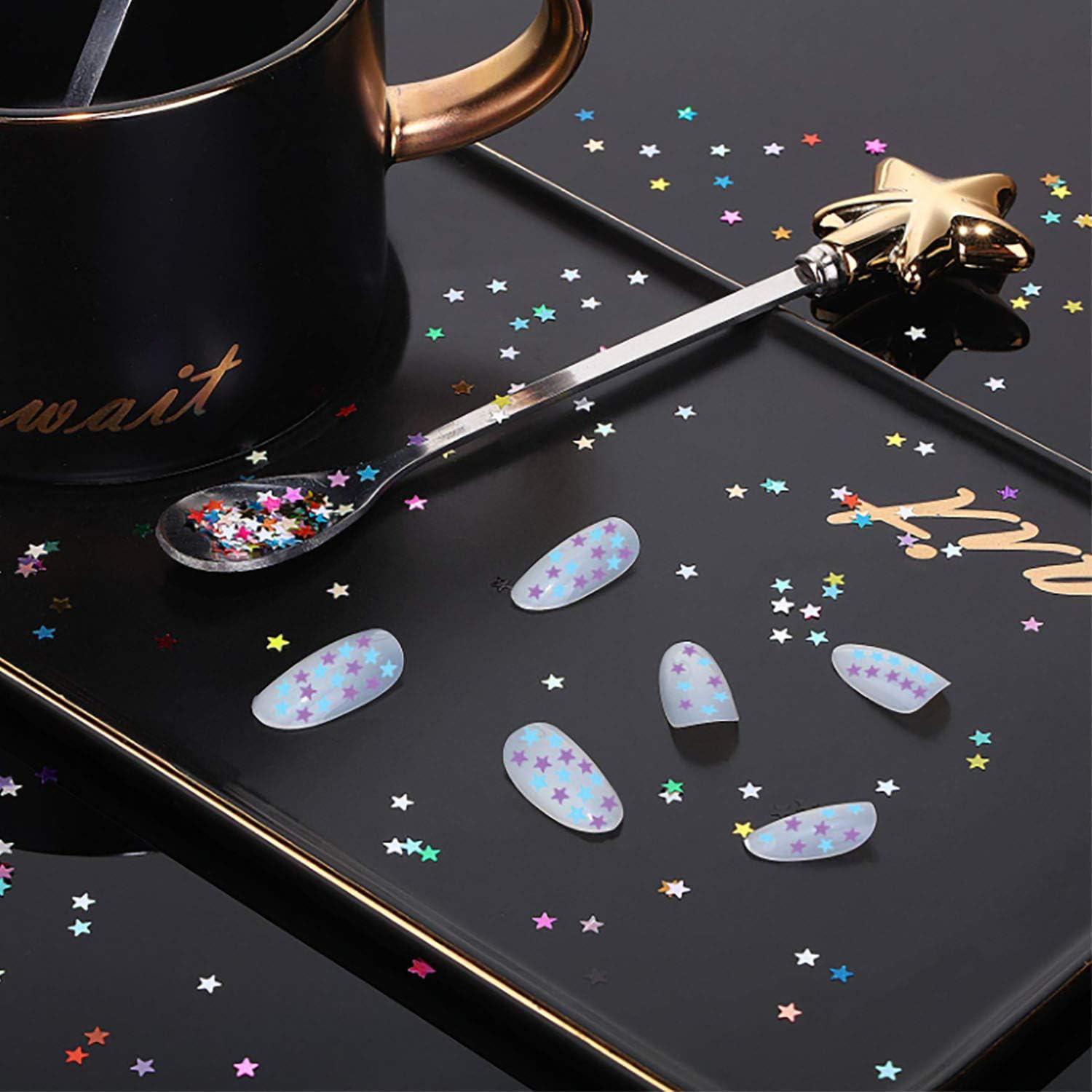 Brillo de Manualidades Sourcingbay Estrella Multicolor 10g