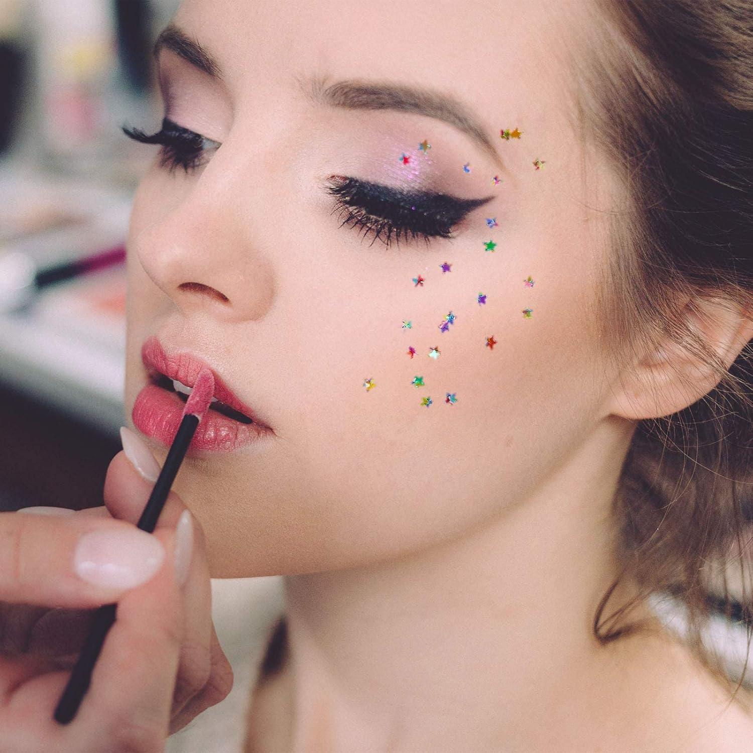 Brillo de Manualidades Sourcingbay Estrella Multicolor 10g