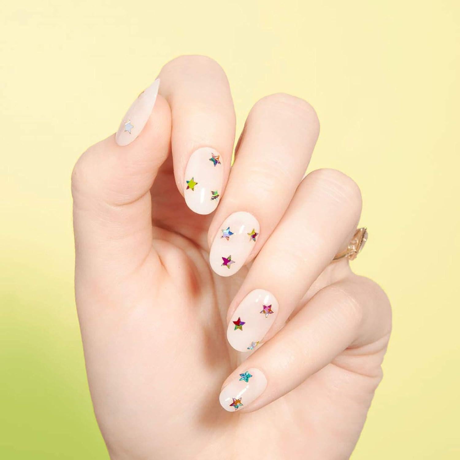 Brillo de Manualidades Sourcingbay Estrella Multicolor 10g