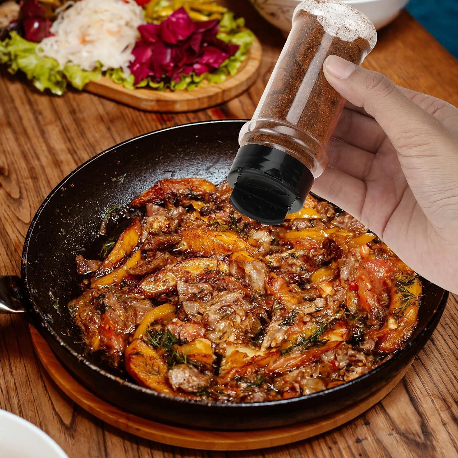 Set de 5 Tarros de Especias de Plástico BOHUIZ 90ml