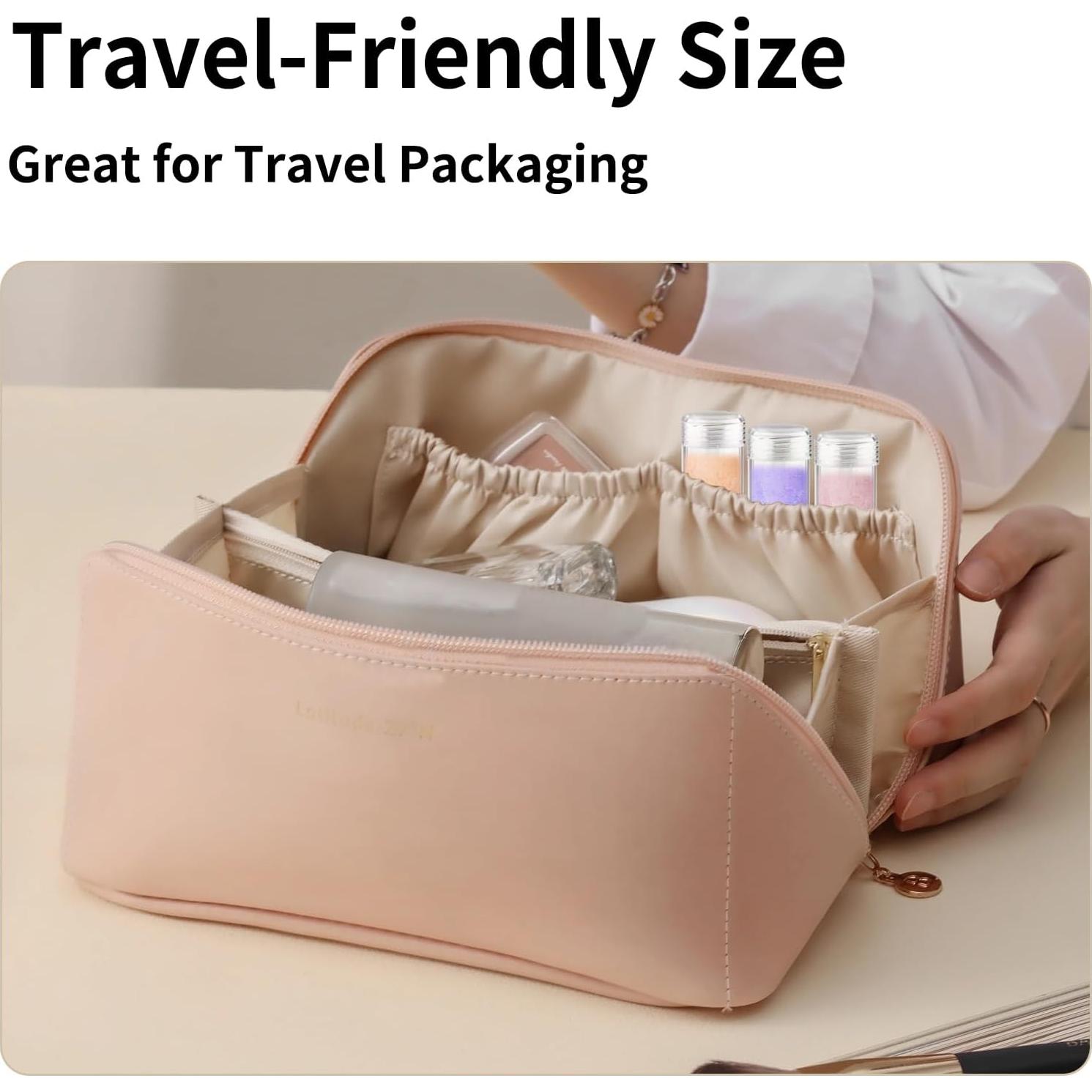 3 Botellas de Polvo ZGGAZCA 10 ml Viaje Plástico Transparente