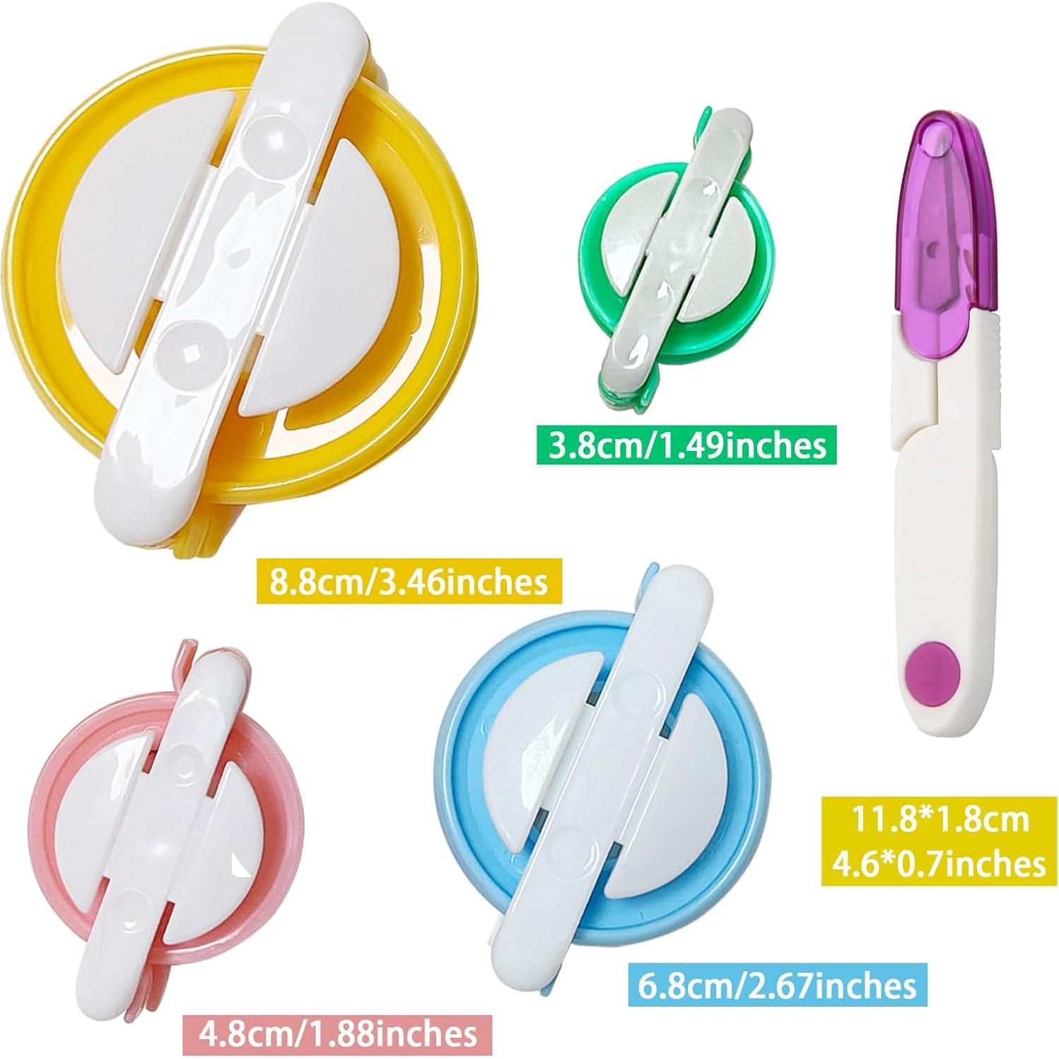 Juego de Herramientas para Pompoms CHELIZIYA 4 Tamaños con Tijeras