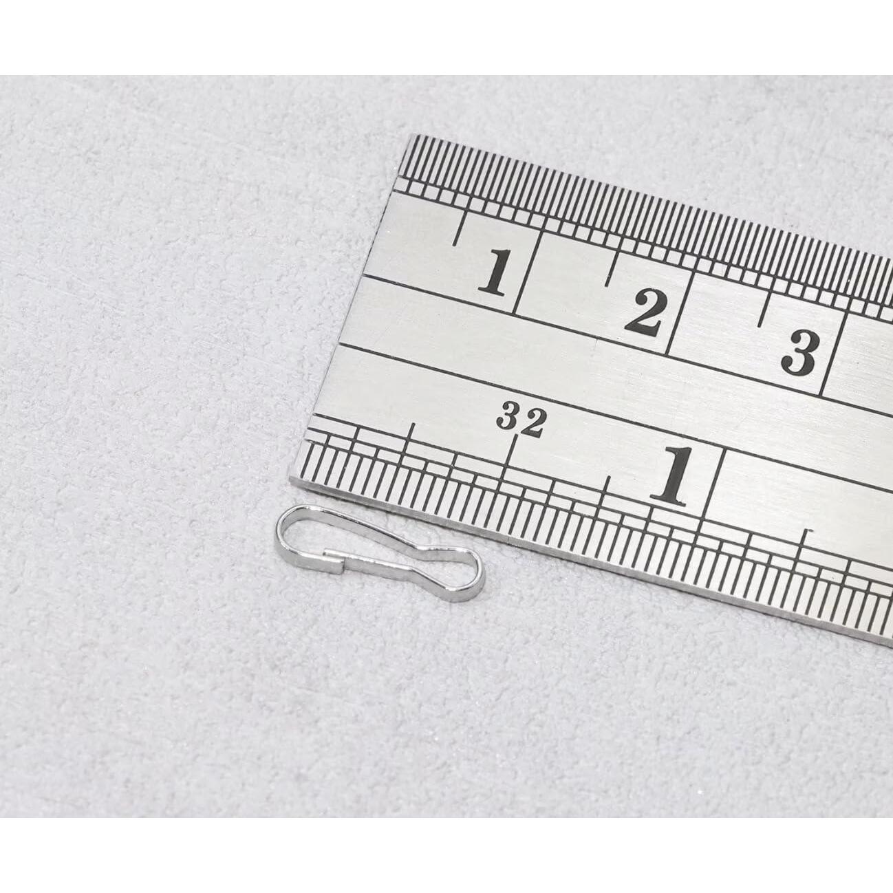 Ganchos de Acero Inoxidable Mini Skater 13mm - 50 Unidades