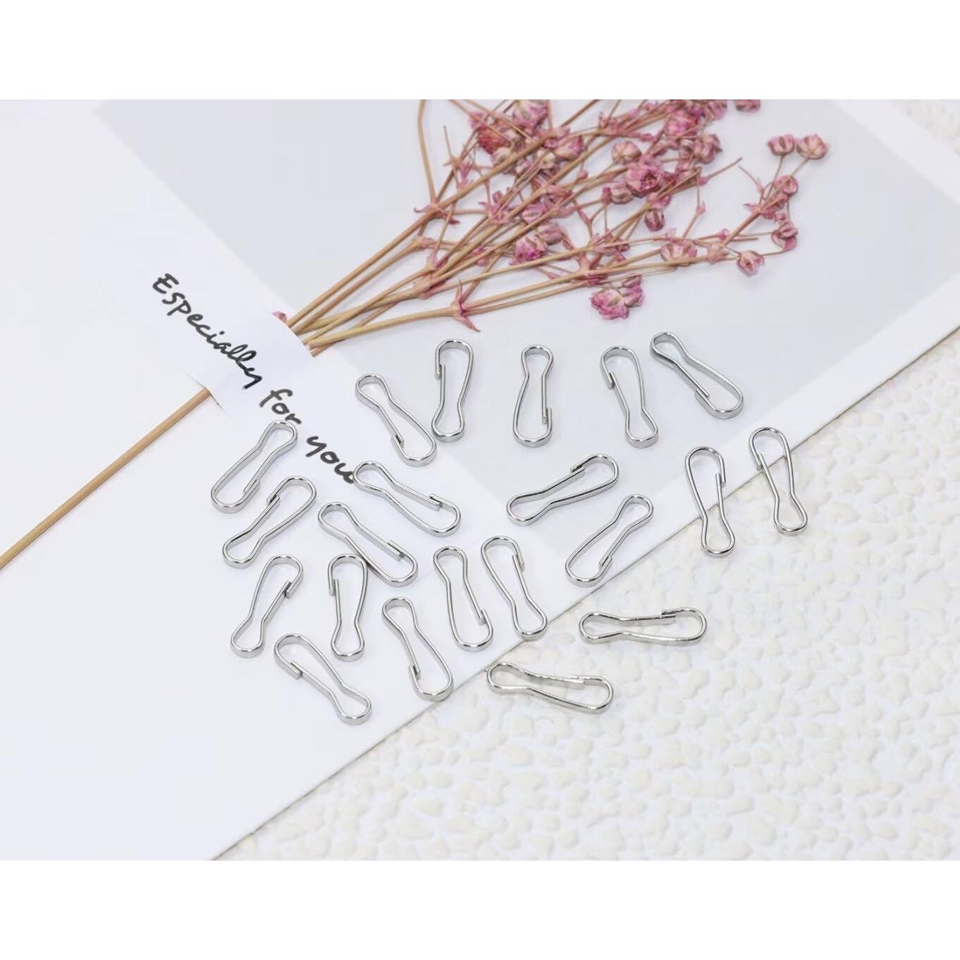 Ganchos de Acero Inoxidable Mini Skater 13mm - 50 Unidades