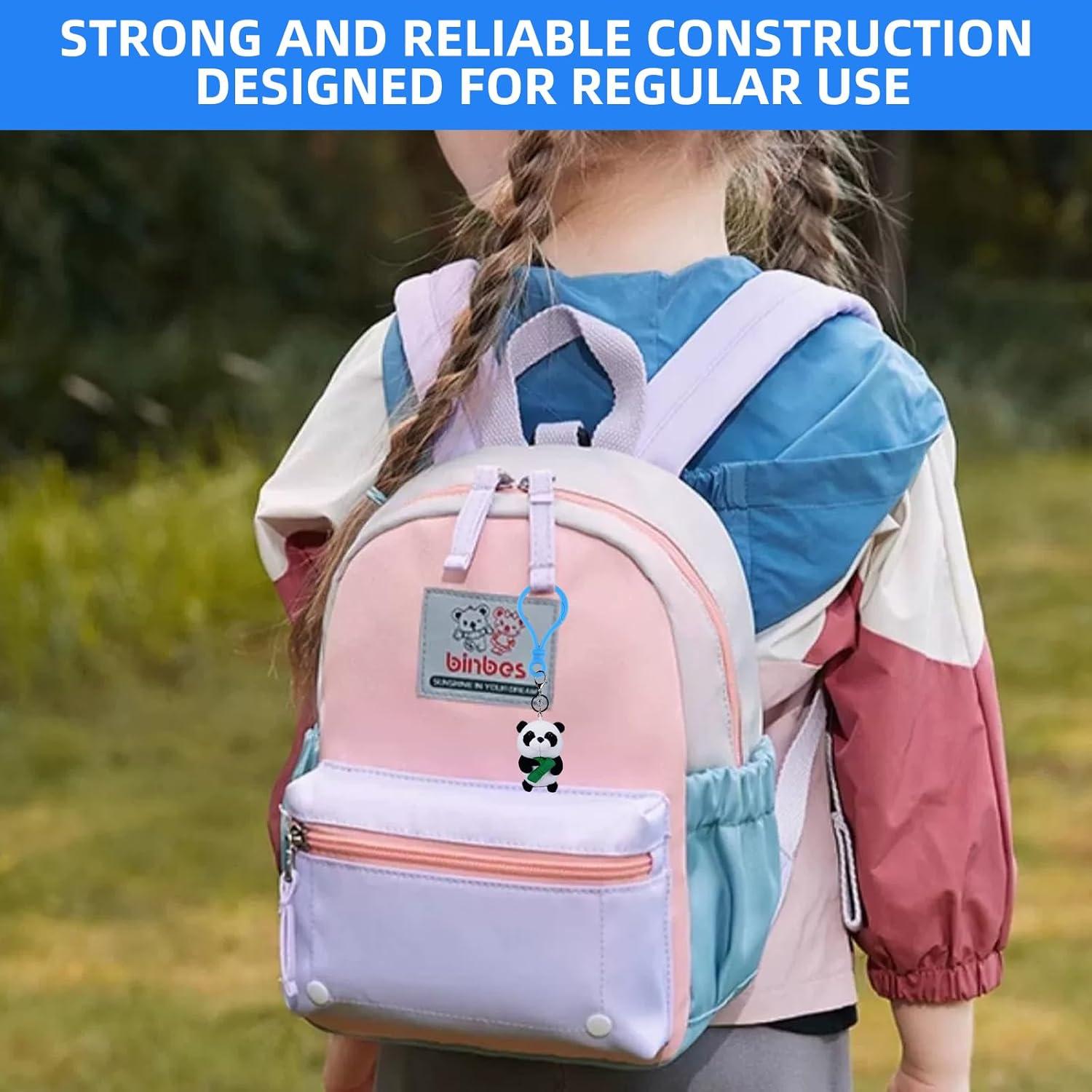 22 Clips de Llaveros Multicolor Fampery Ganchos de Garra 4.8x2.5cm