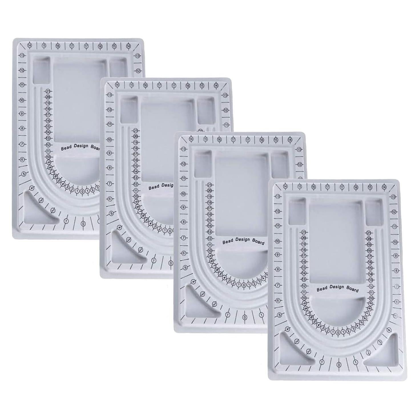 Placas de Diseño de Collar MIAO YUAN 4PCS para Joyería