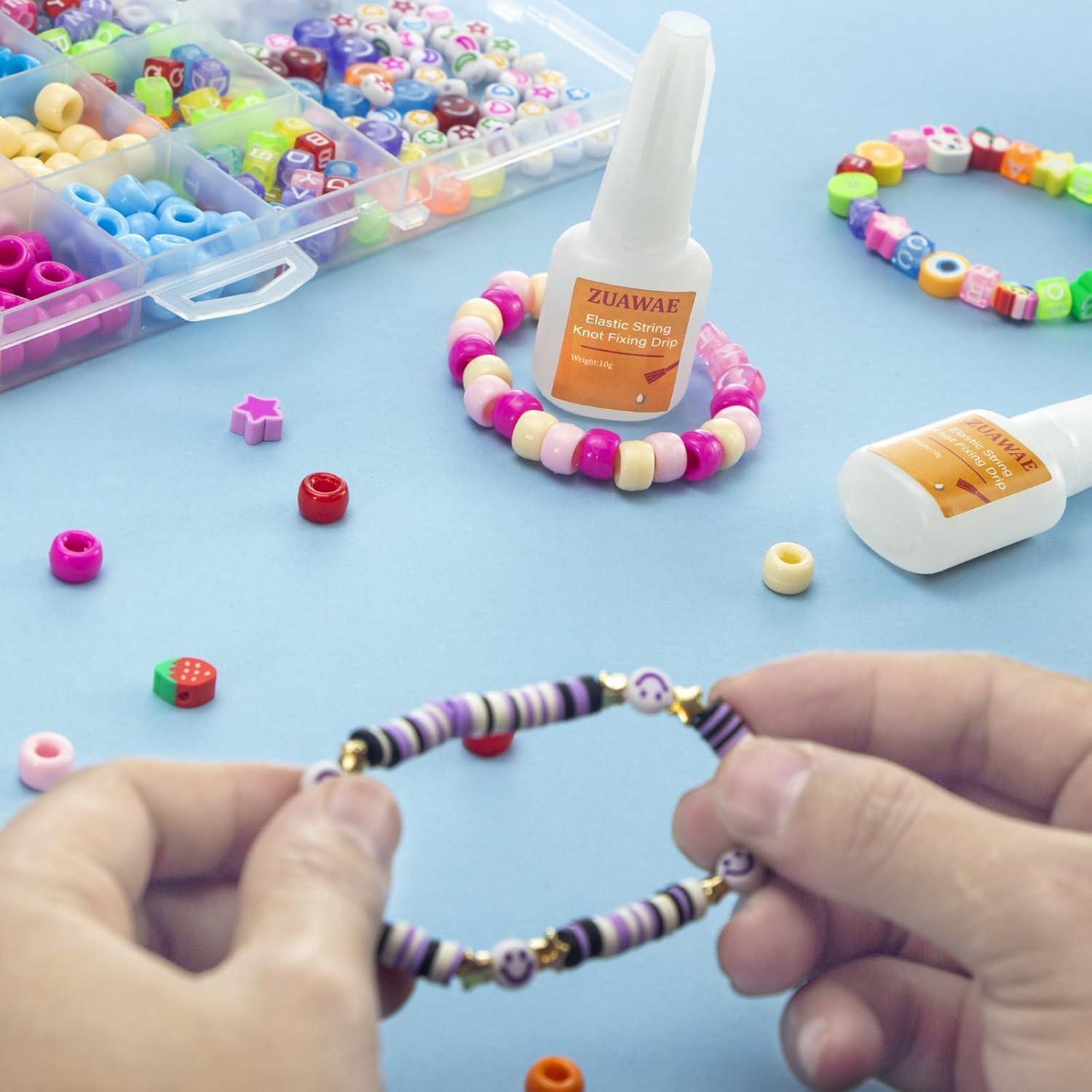 Pegamento para Joyería ZUAWAE 2PC, Adhesivo Claro para Manualidades