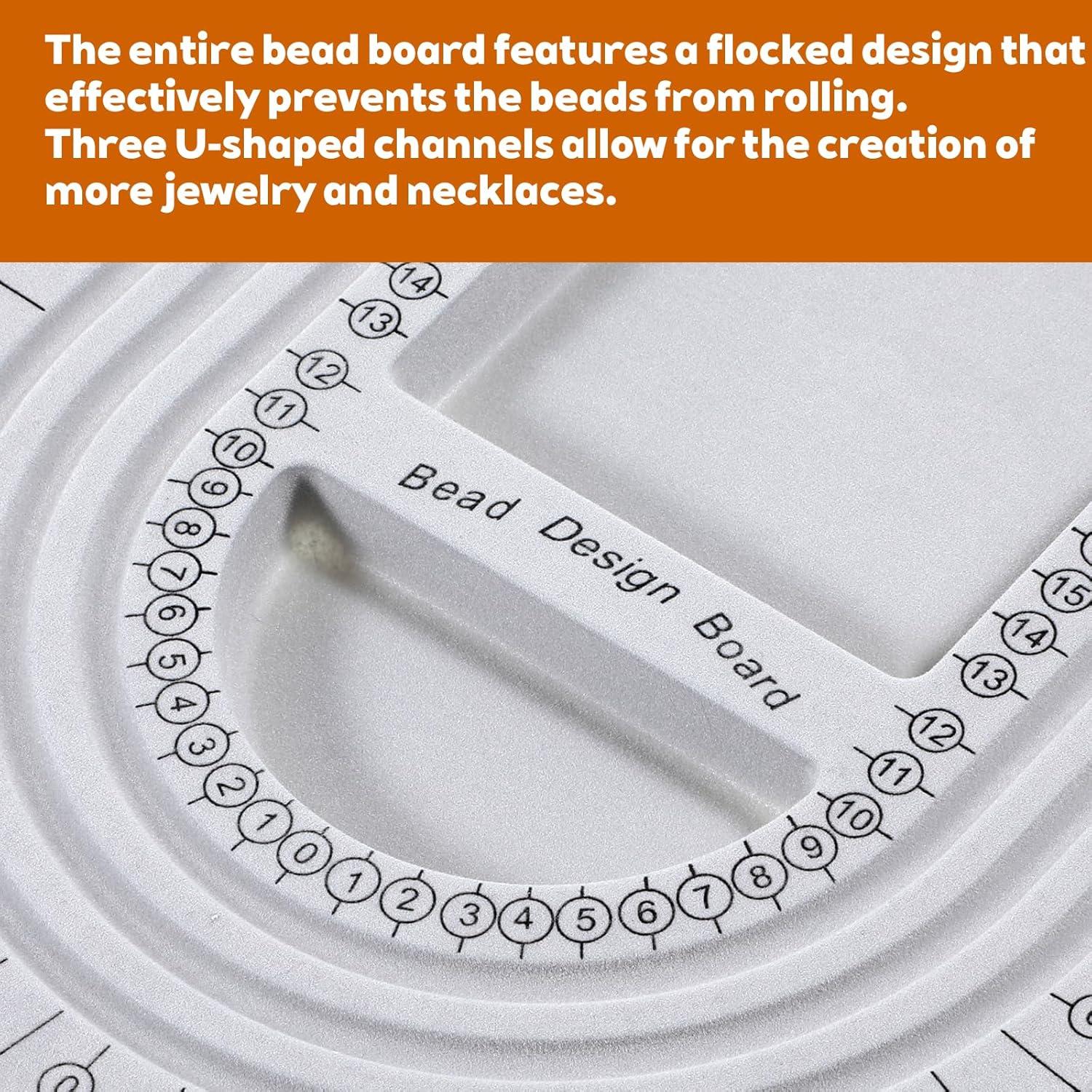 Tablero de Diseño de Pulseras Qulkws 24x32cm Gris DIY