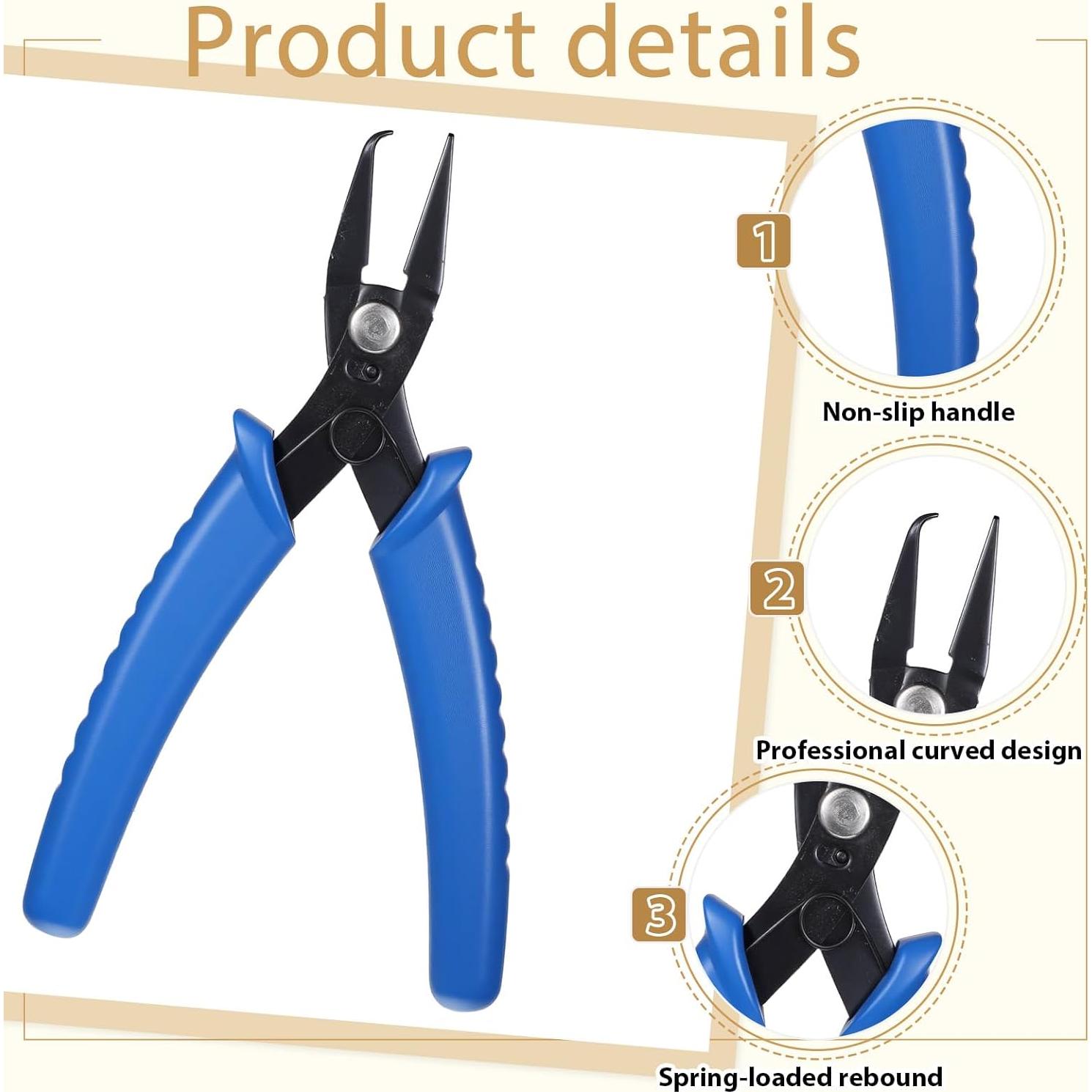 Alicates de Joyería Styquenzer para Abrir Anillos de Salto 14cm