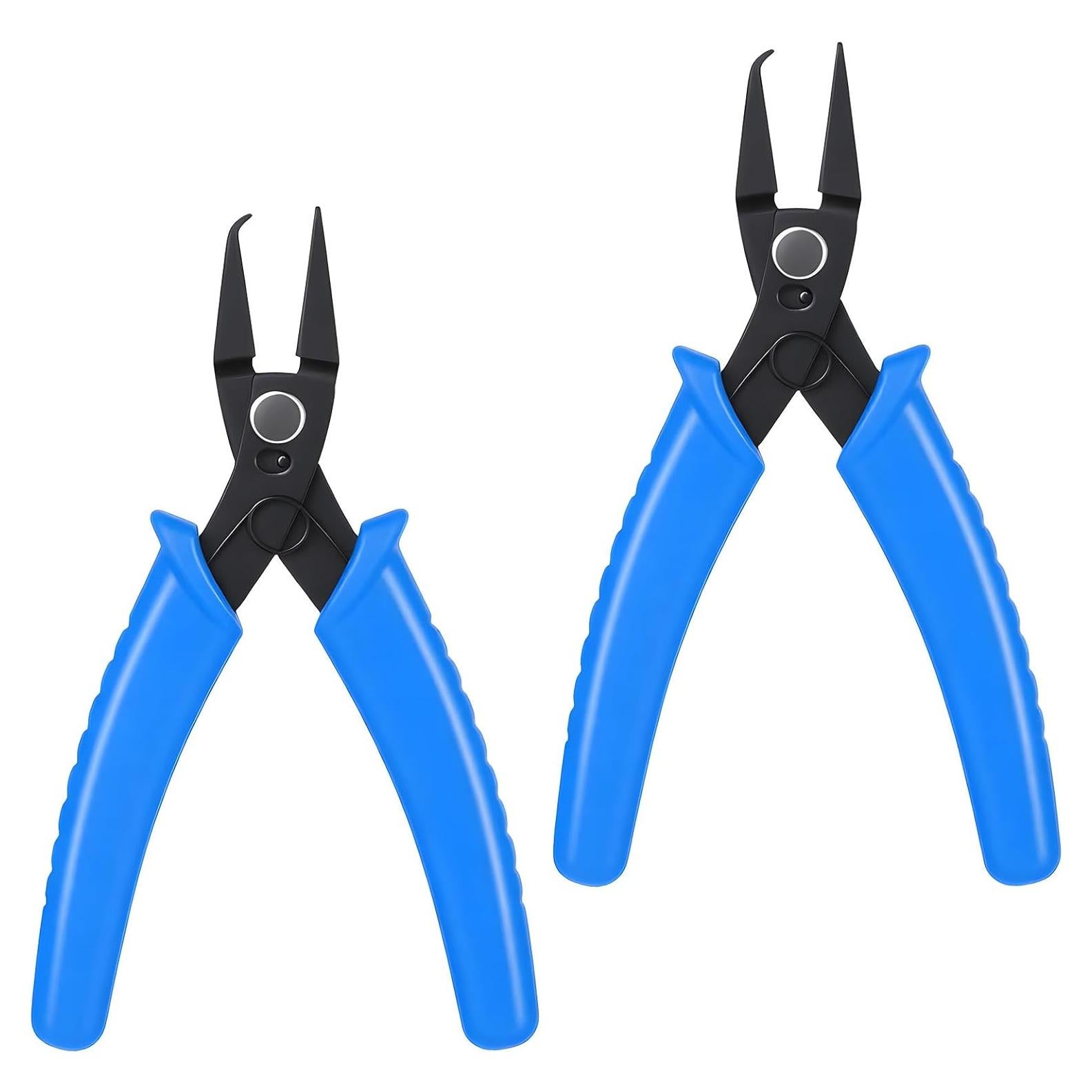 2 Pinzas Abridoras de Anillos Divididos Zyghjort Azul