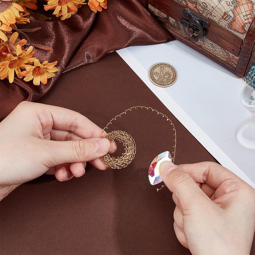 Alambre de Galería Baño de Oro 18K PH PandaHall 3.2 Yardas