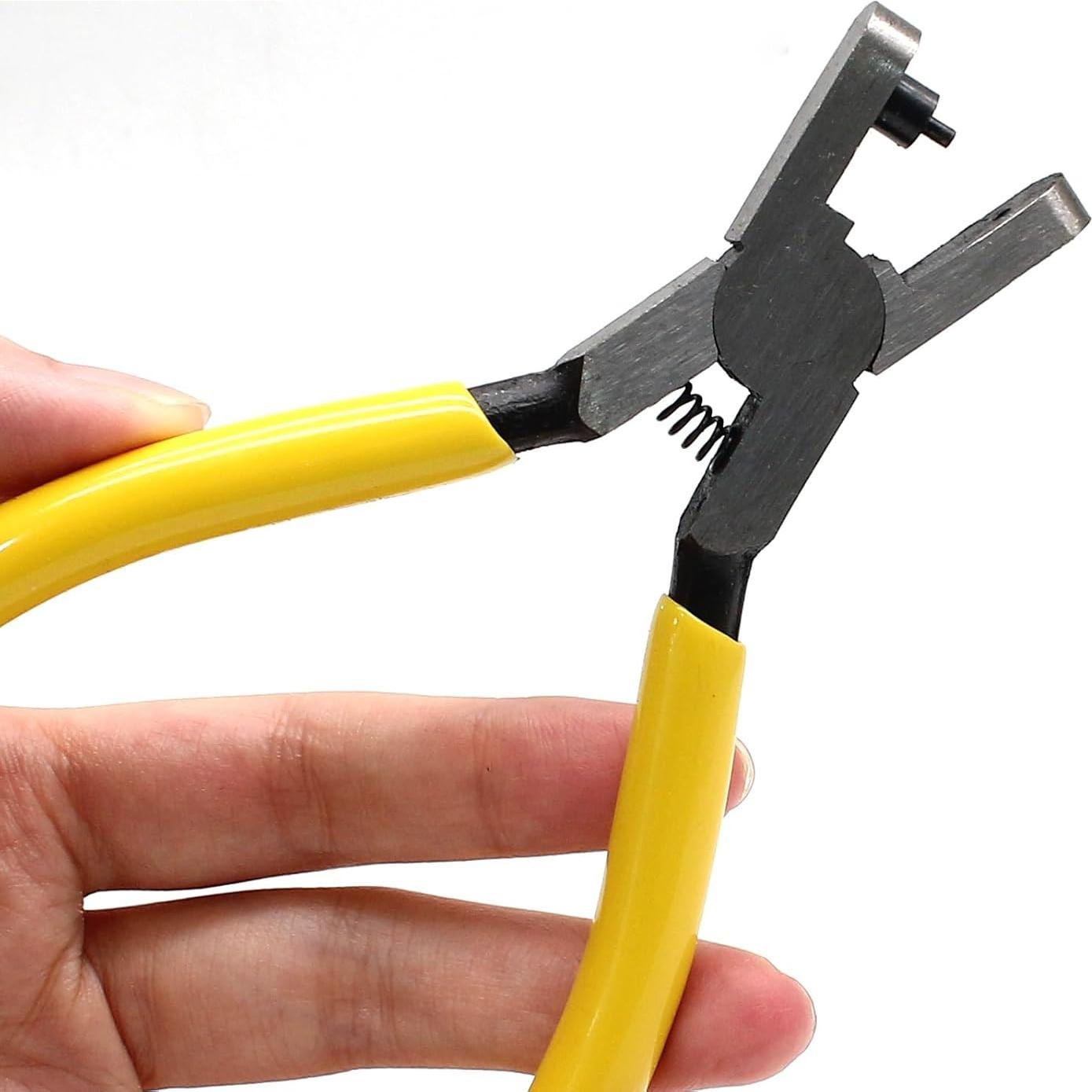 Perforador de Agujeros de Cuero Hitefu 2mm, Herramienta Ergonómica