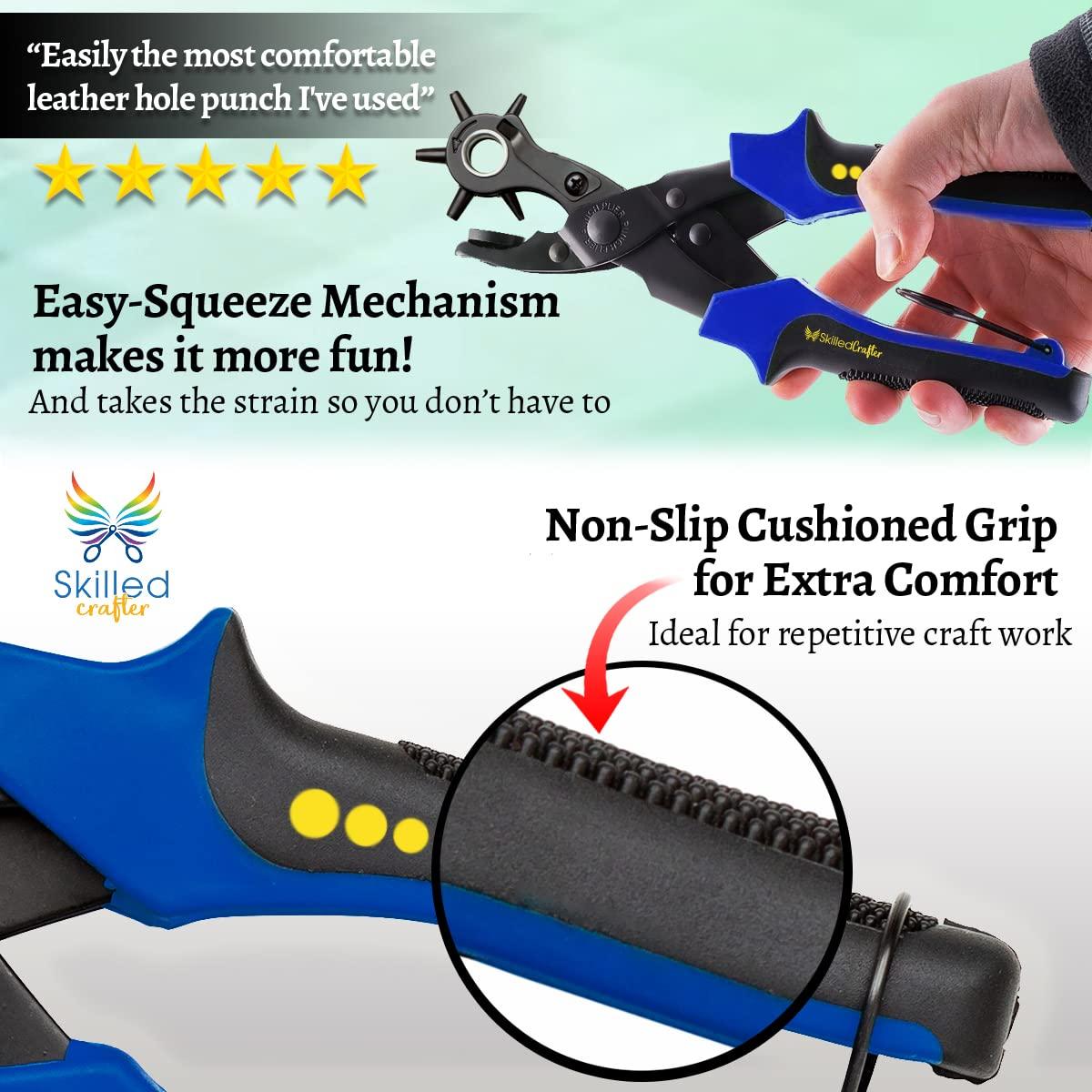 Perforadora de Agujeros Pro Skilled Crafter - 6 Tamaños, Acero