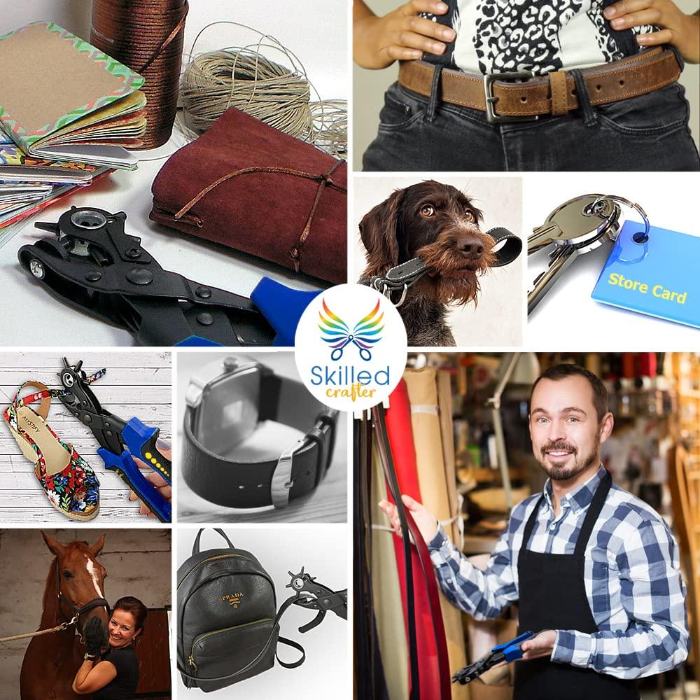 Perforadora de Agujeros Pro Skilled Crafter - 6 Tamaños, Acero