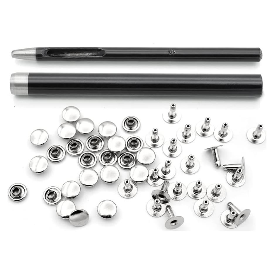 Kit de Herramientas para Remaches CRAFTMEMORE 5MM - 200 Remaches