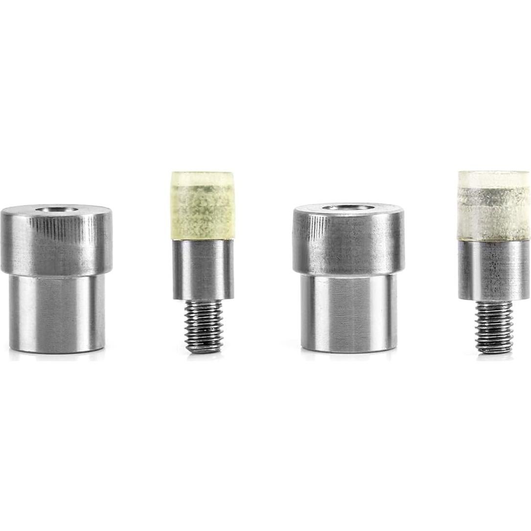 Máquina de Prensa Manual QWORK 8mm y 10mm Acero Duradero