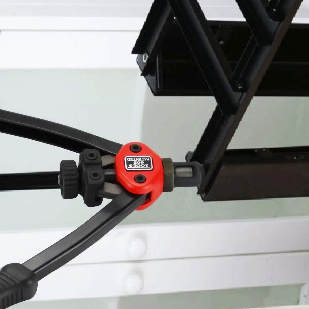 Kit de Remachadora Manual VonLux con 7 Mandriles y 140 Tuercas