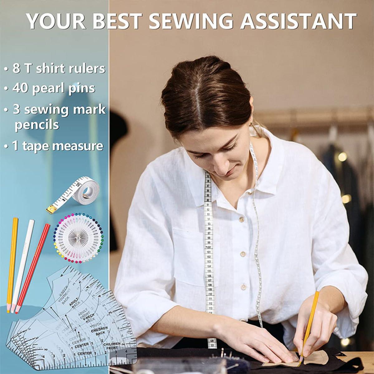 Regla de Alineación para Camisetas Amz Camel - Guía de PVC